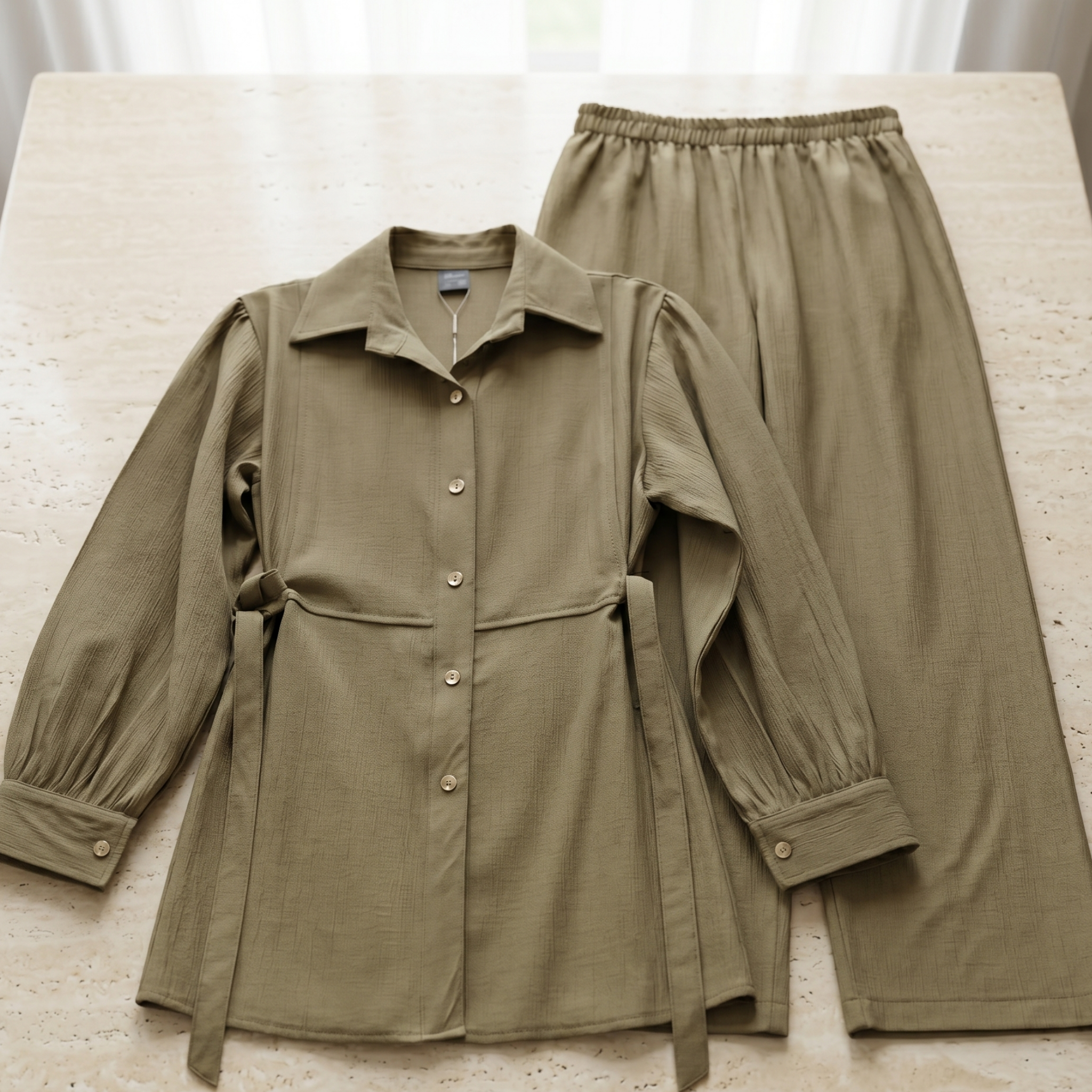 Womens 2Pcs Set 7080