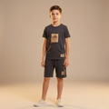Kids H/S (W/Shorts) FR-919C