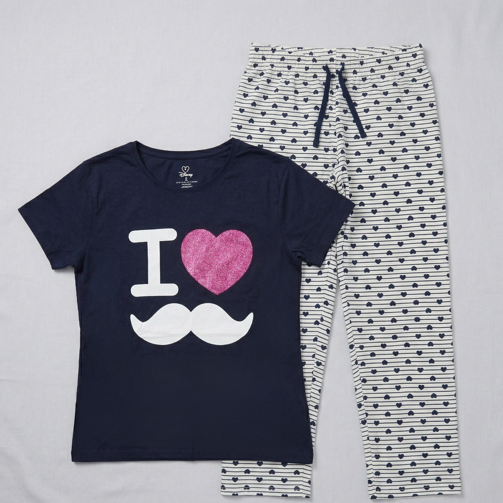 أنا أحب بيجامات النساء من Mustache