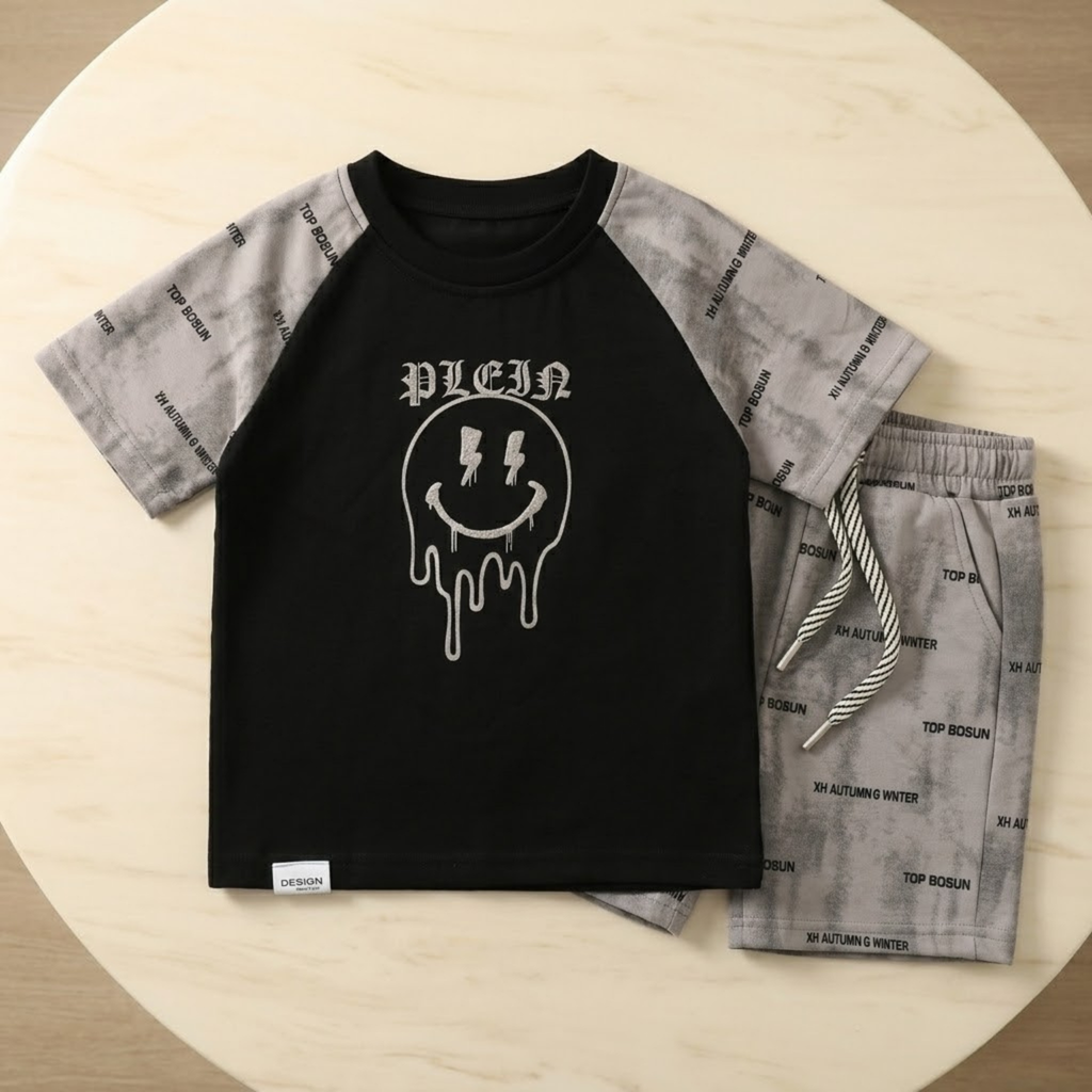Boys H/S (w/shorts) 6334A