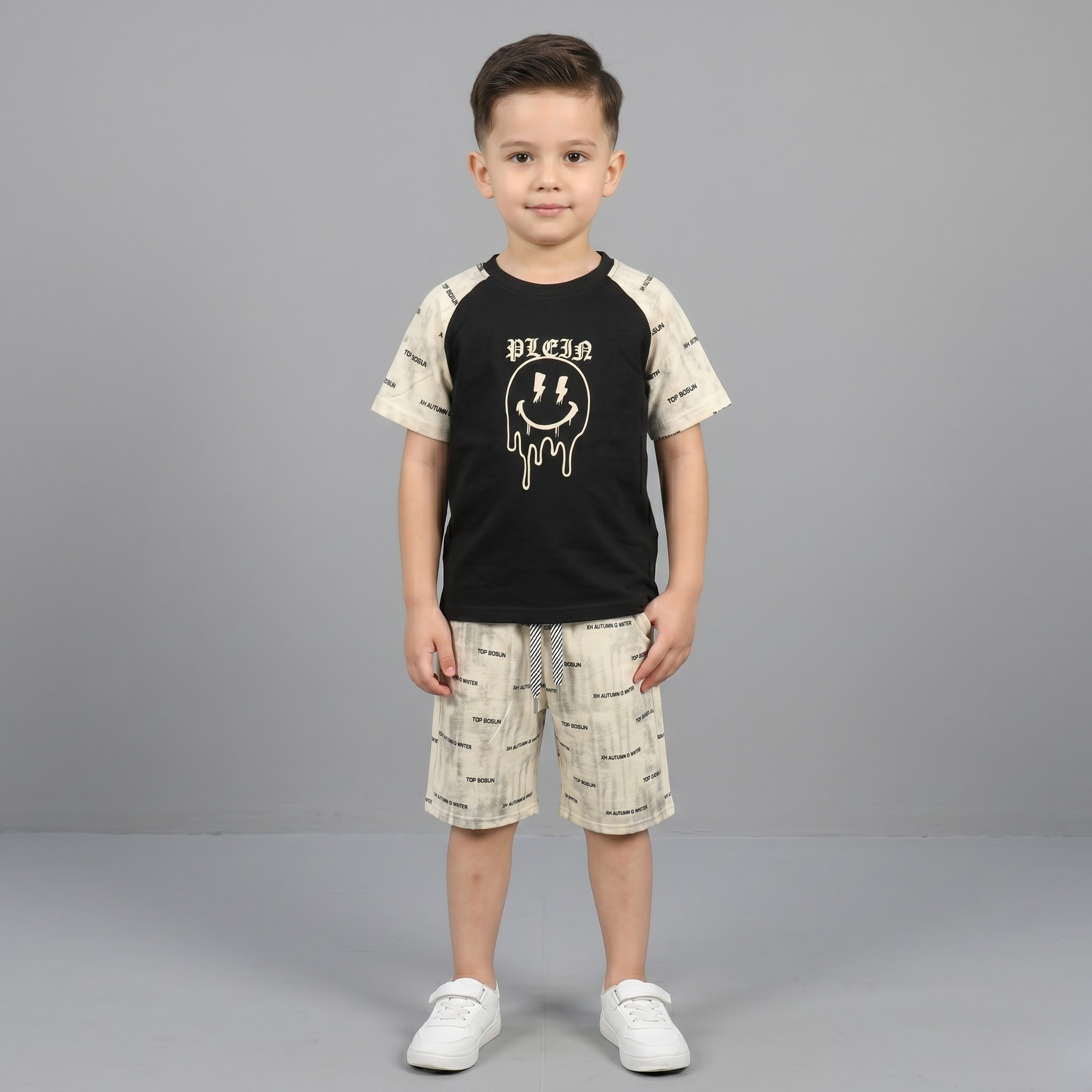 Boys H/S (w/shorts) 6334A