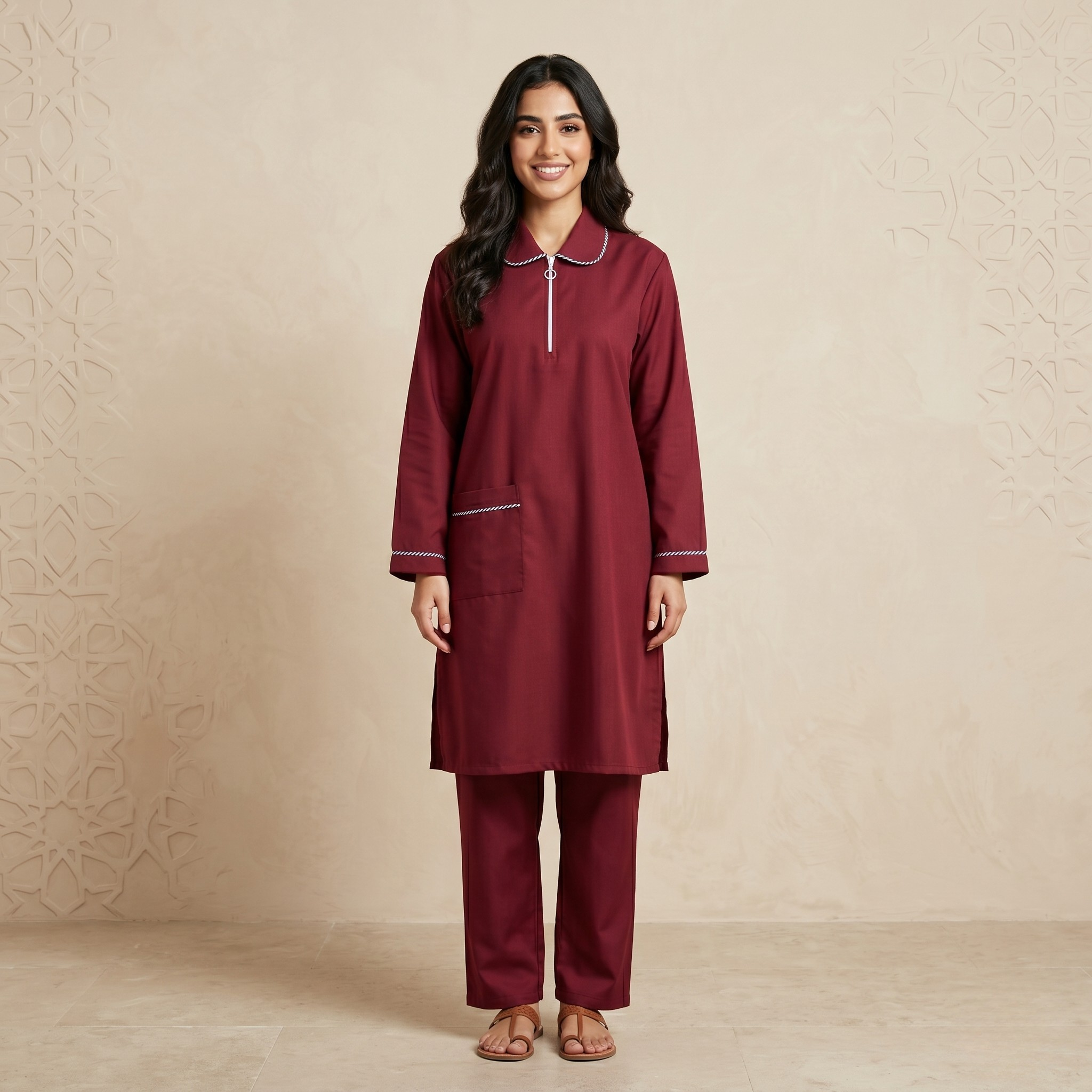 Khaddama 2Pcs Jumbo L/S 012
