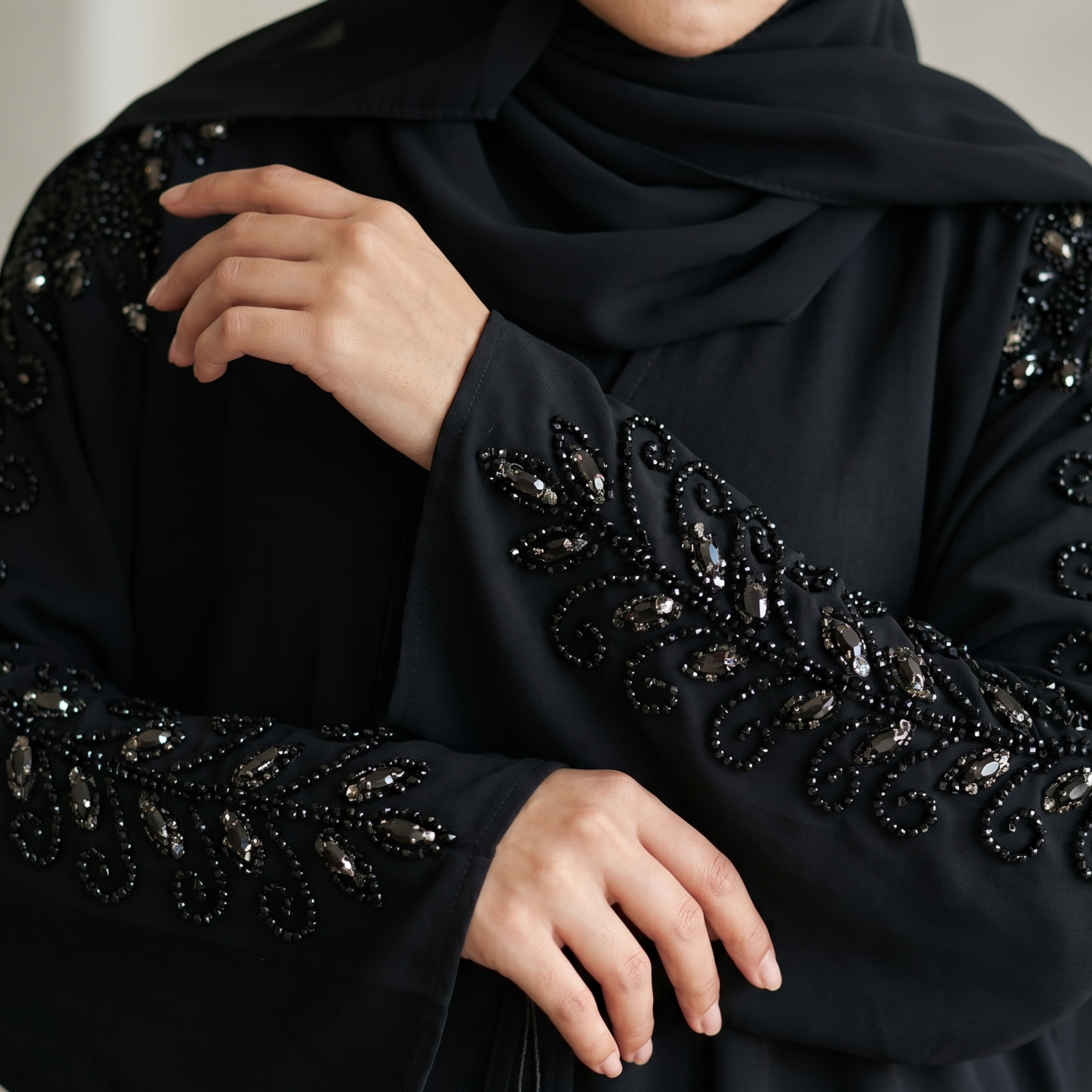 عباية قطعة واحدة 0164
