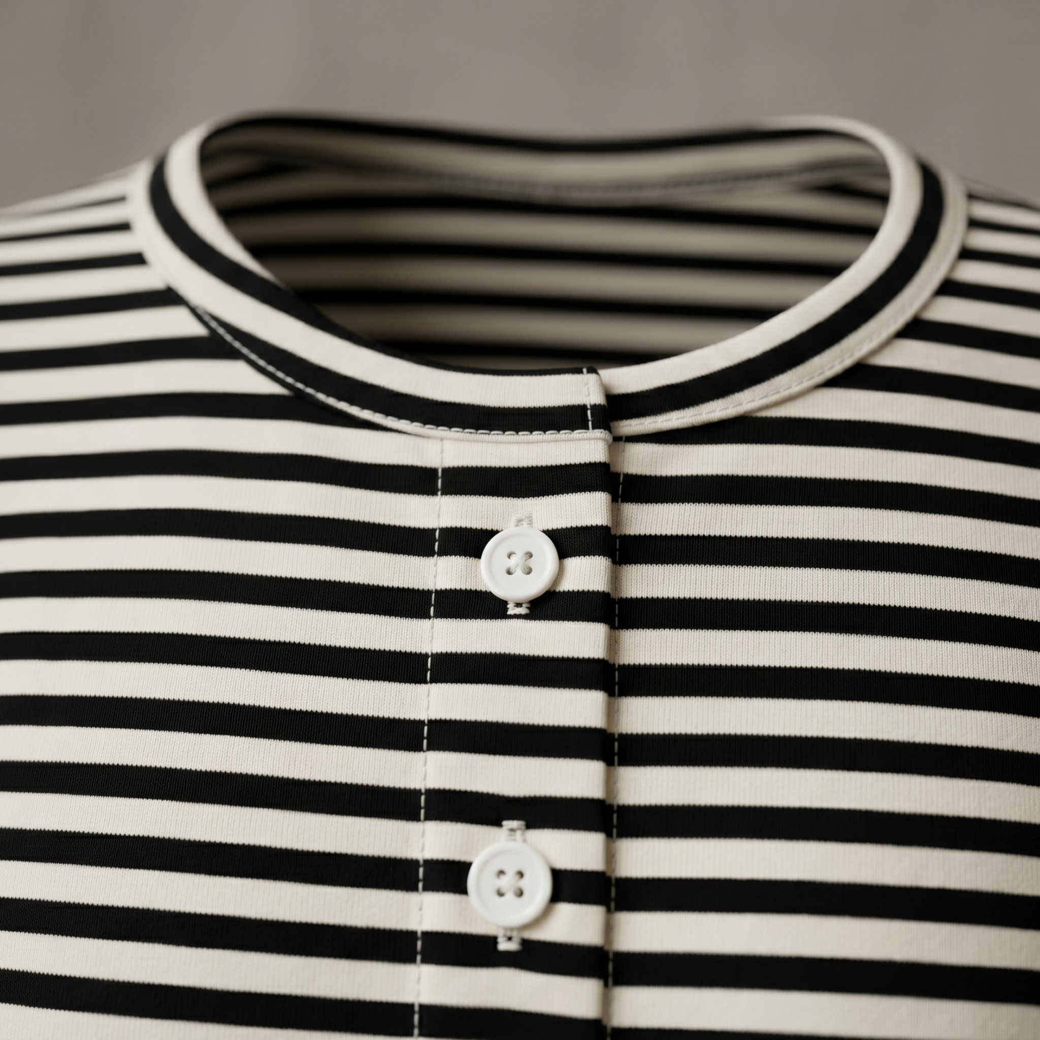 Black Lines Womens Middi