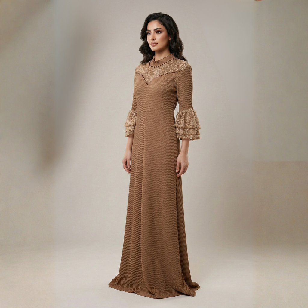 Womens Long Dress 6210