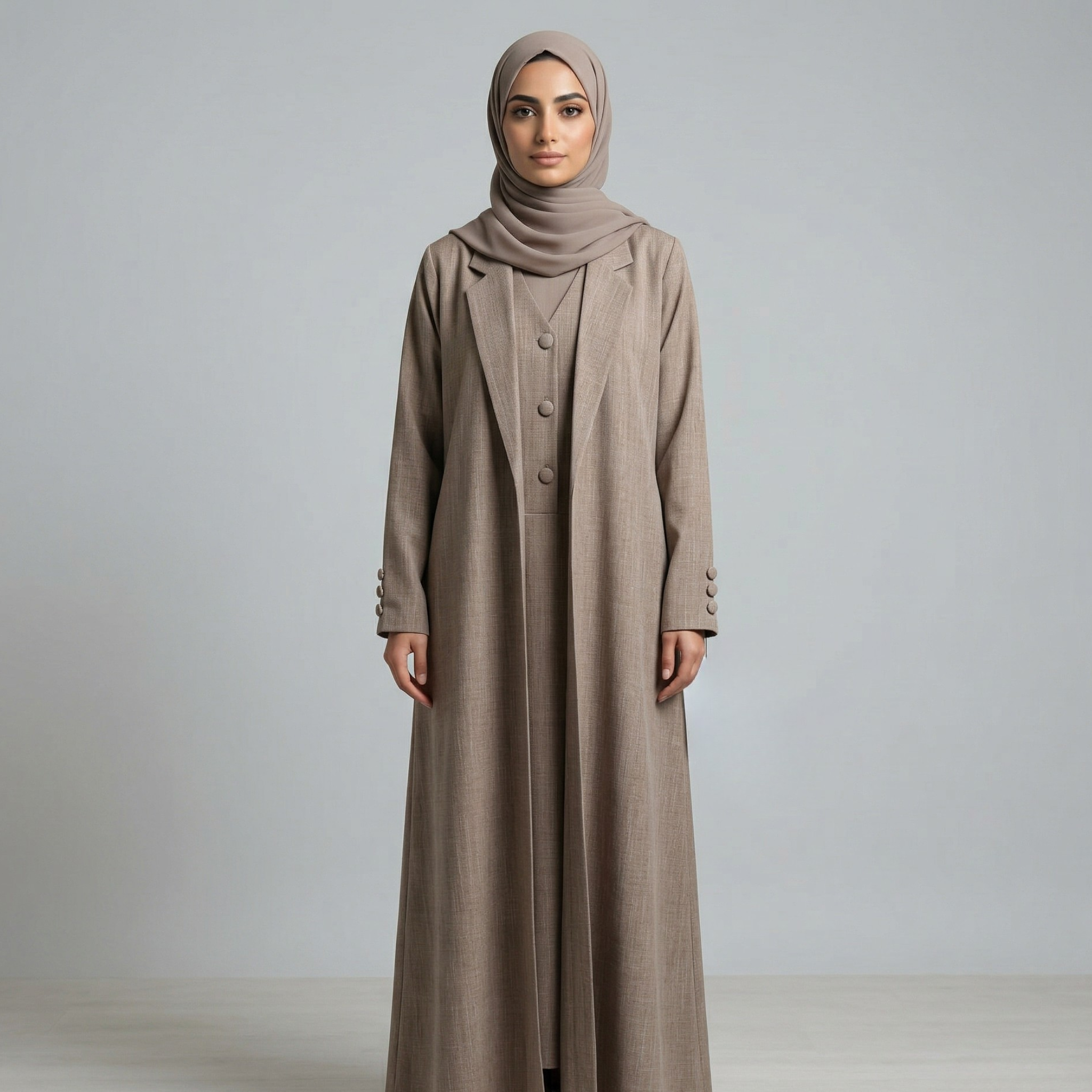 عباية قطعة واحدة 300017