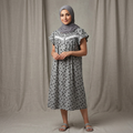 Kitty Faces Grey Womens Midi