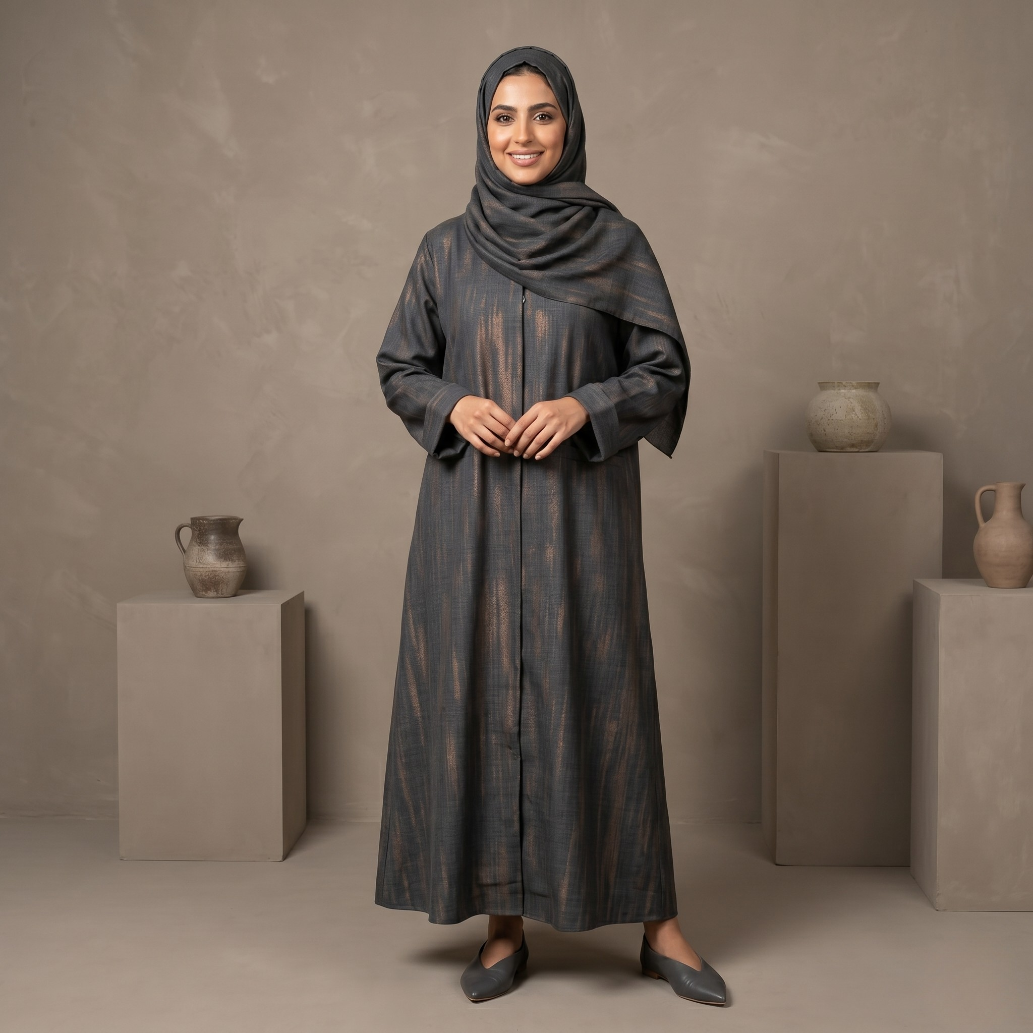 Abaya & Shella 2Pcs 003280-1