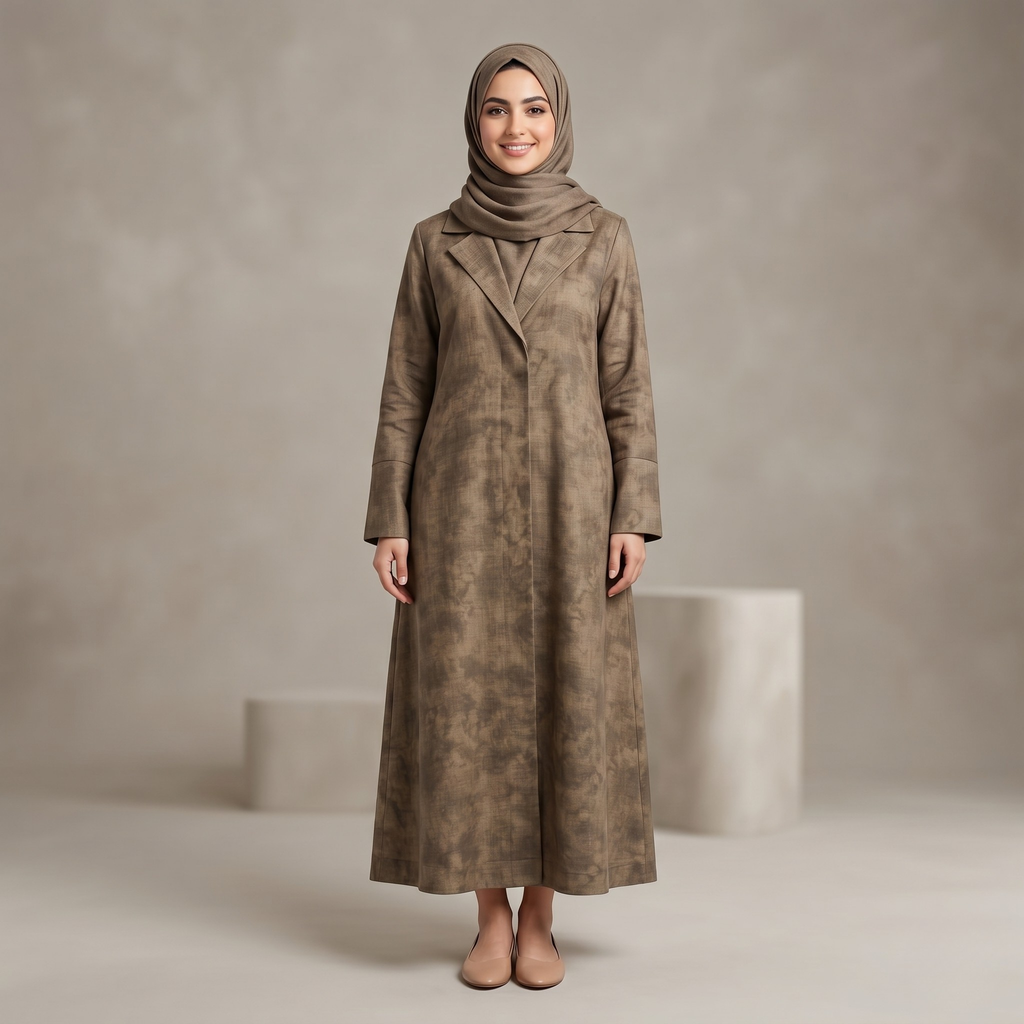 Abaya & Shella 2Pcs 003275-1