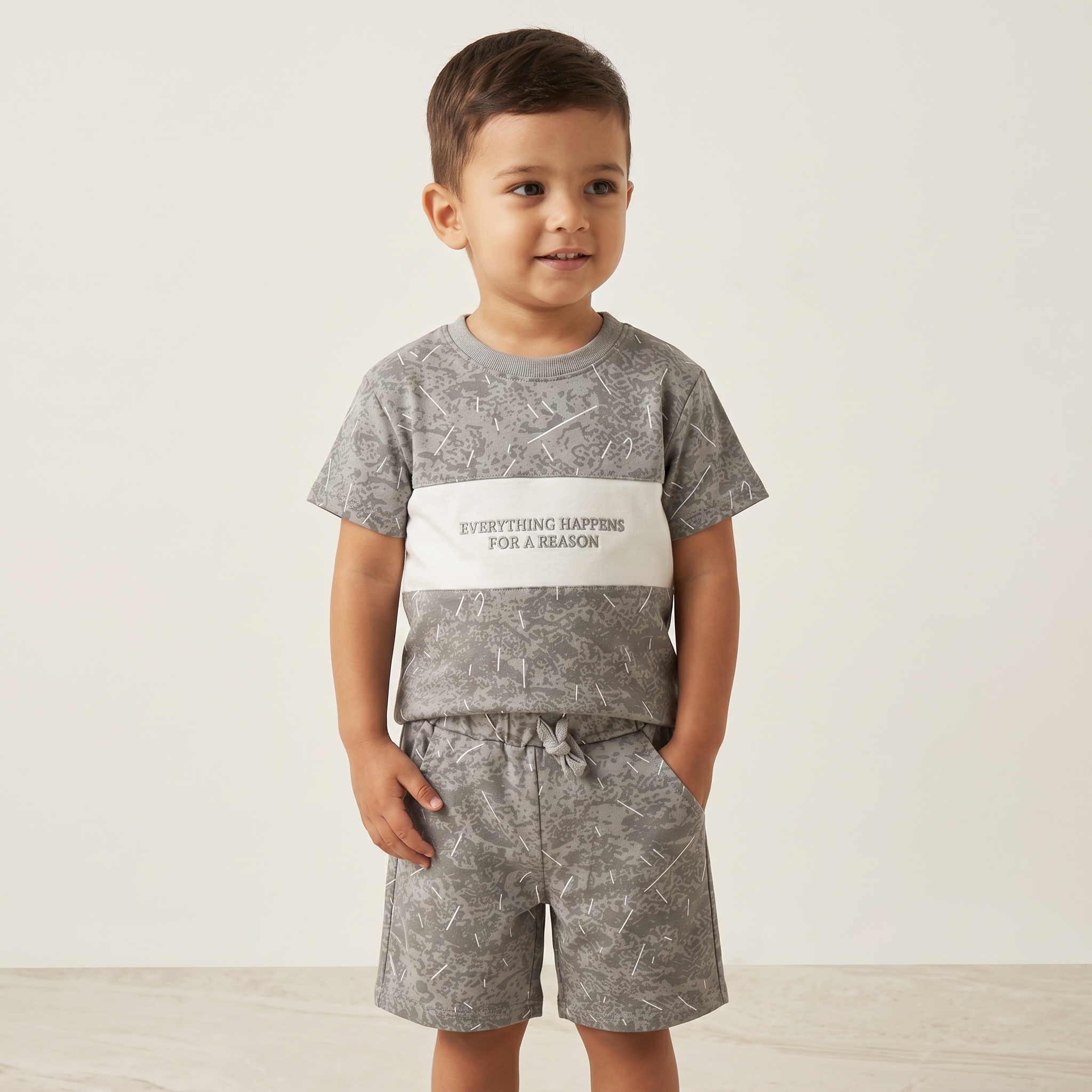Boys H/S (w/shorts) MKT 5413B