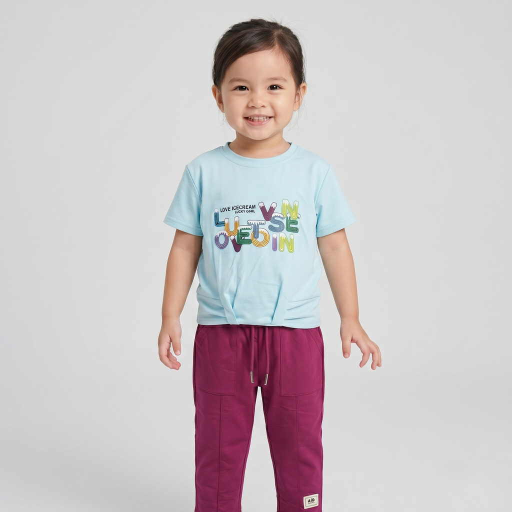 Girls H/S Pajamas 6256B