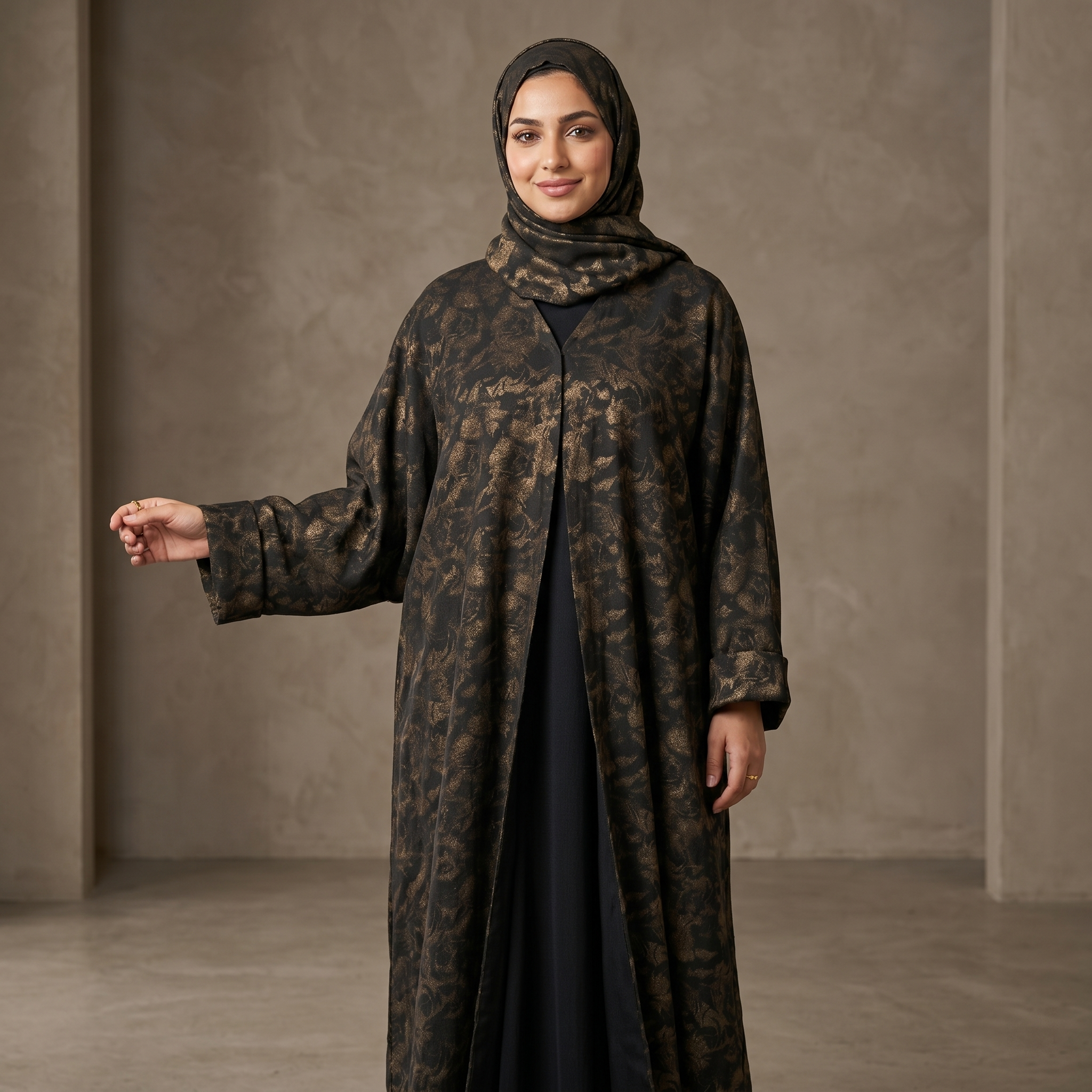 Abaya & Shella 2Pcs 003288-2