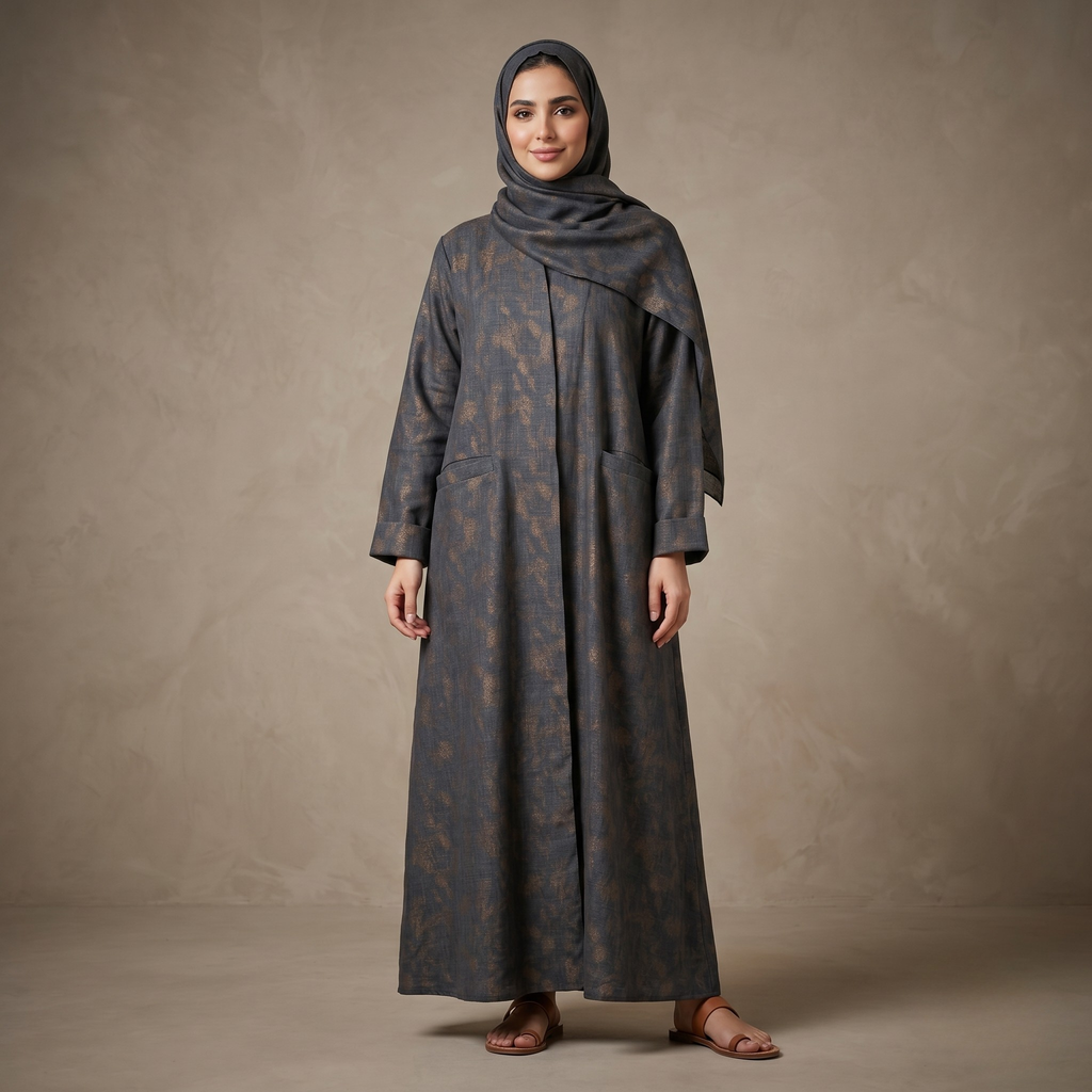 Abaya & Shella 2Pcs 003280-1