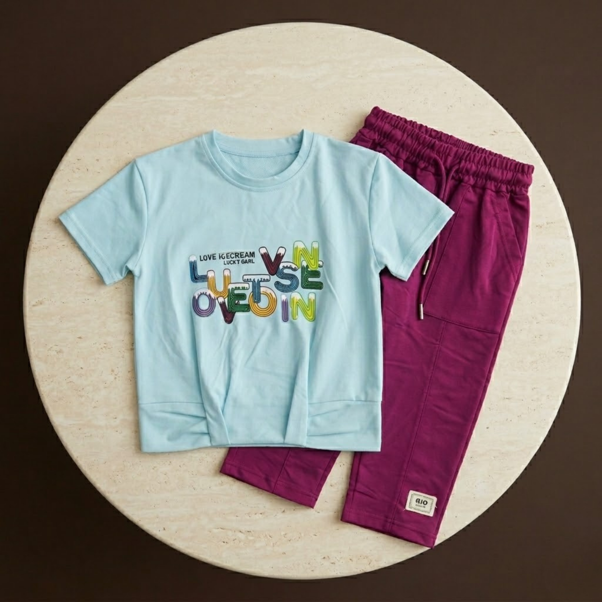 Girls H/S Pajamas 6256B