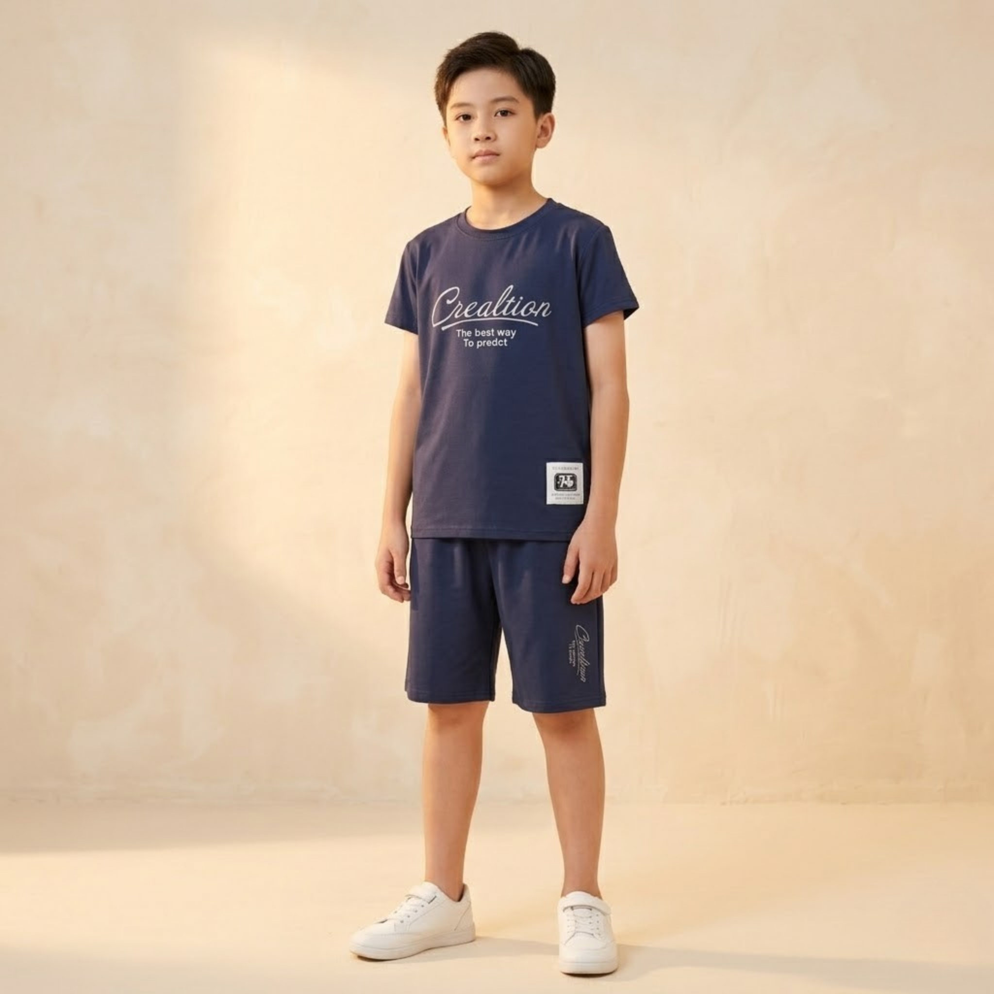 Kids H/S (W/Shorts) FR-911C