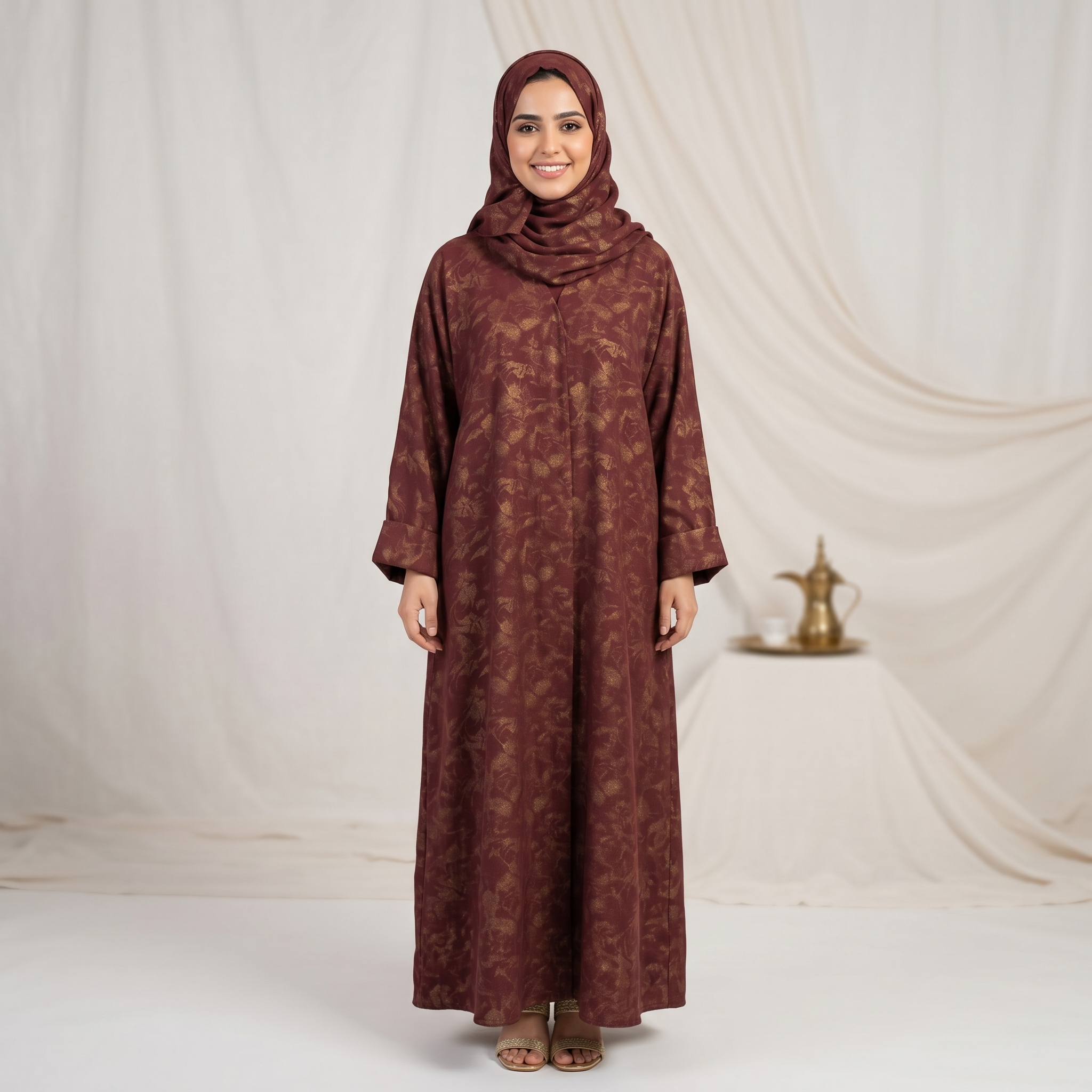 Abaya & Shella 2Pcs 003288-2