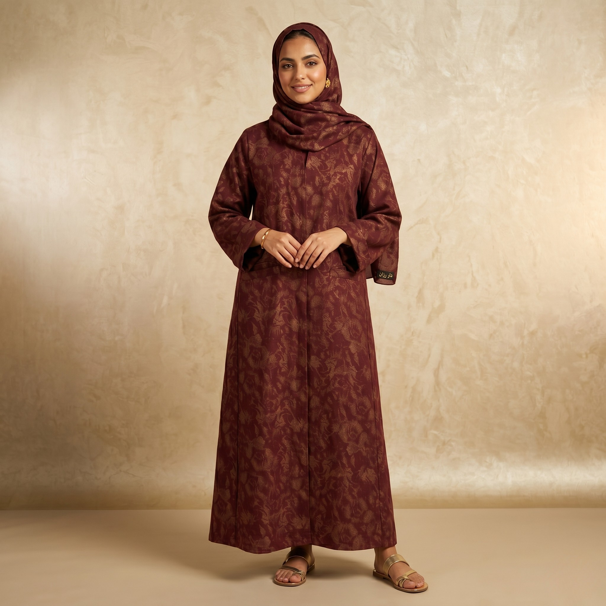 Abaya & Shella 2Pcs 003280-1