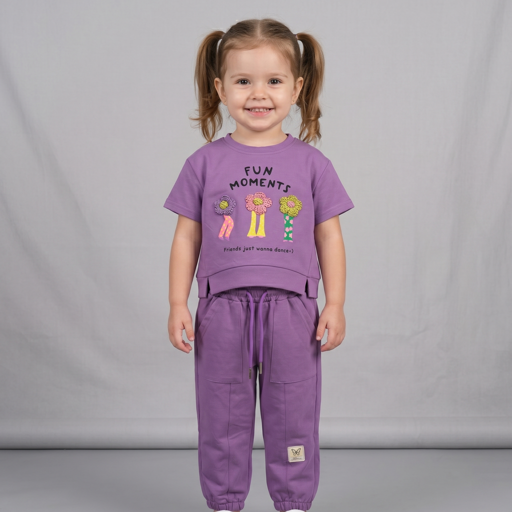Girls H/S Pajamas 6394A