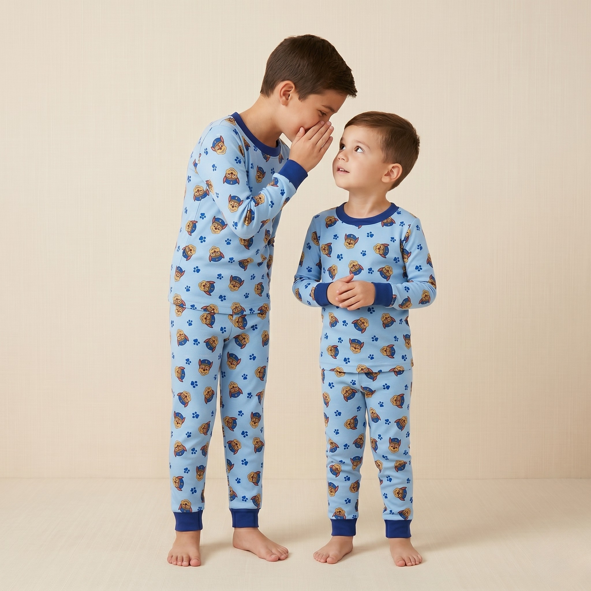 Paw Patrol Faces Kids L/S Pajamas