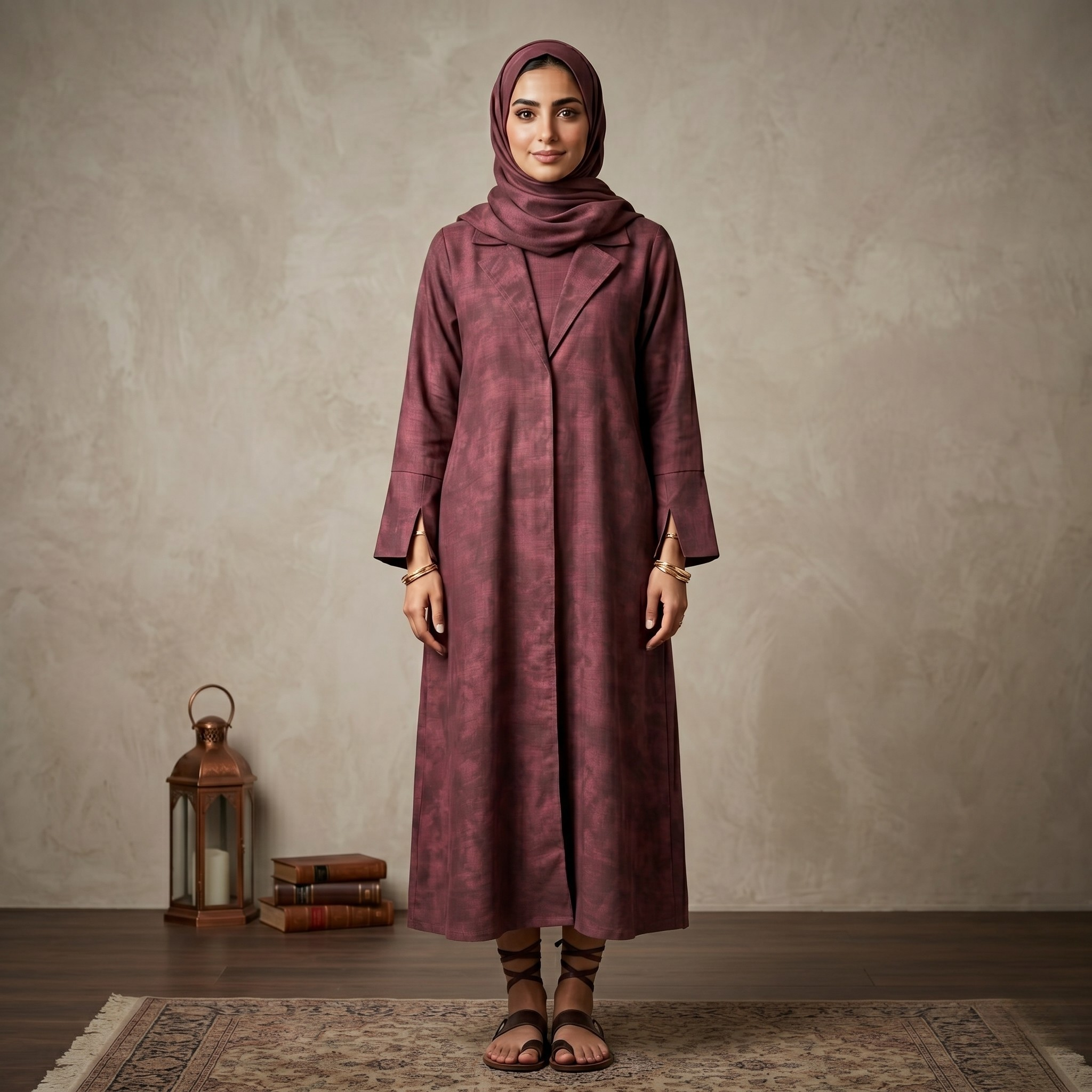 Abaya & Shella 2Pcs 003275-1