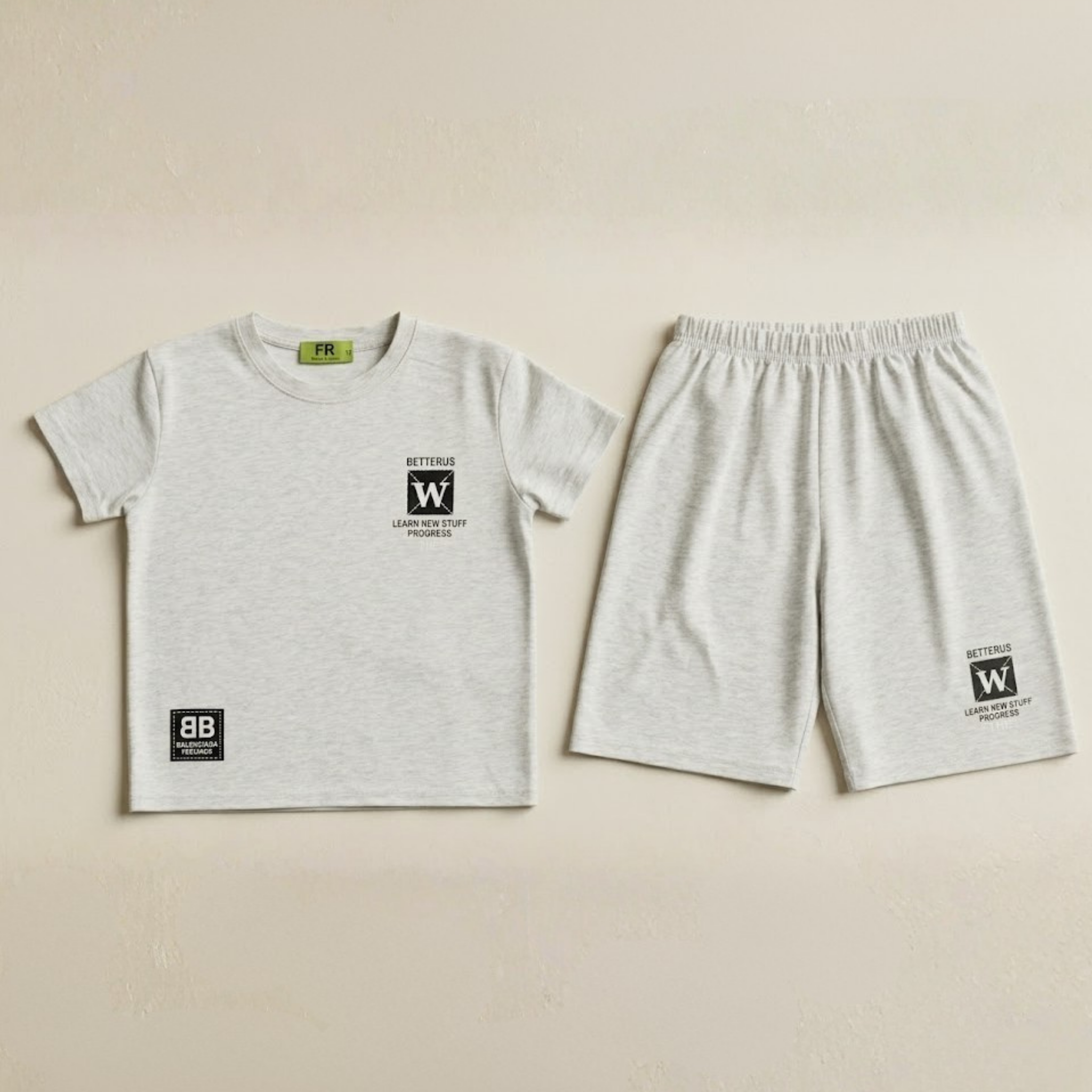 Kids H/S (W/Shorts) FR-920C