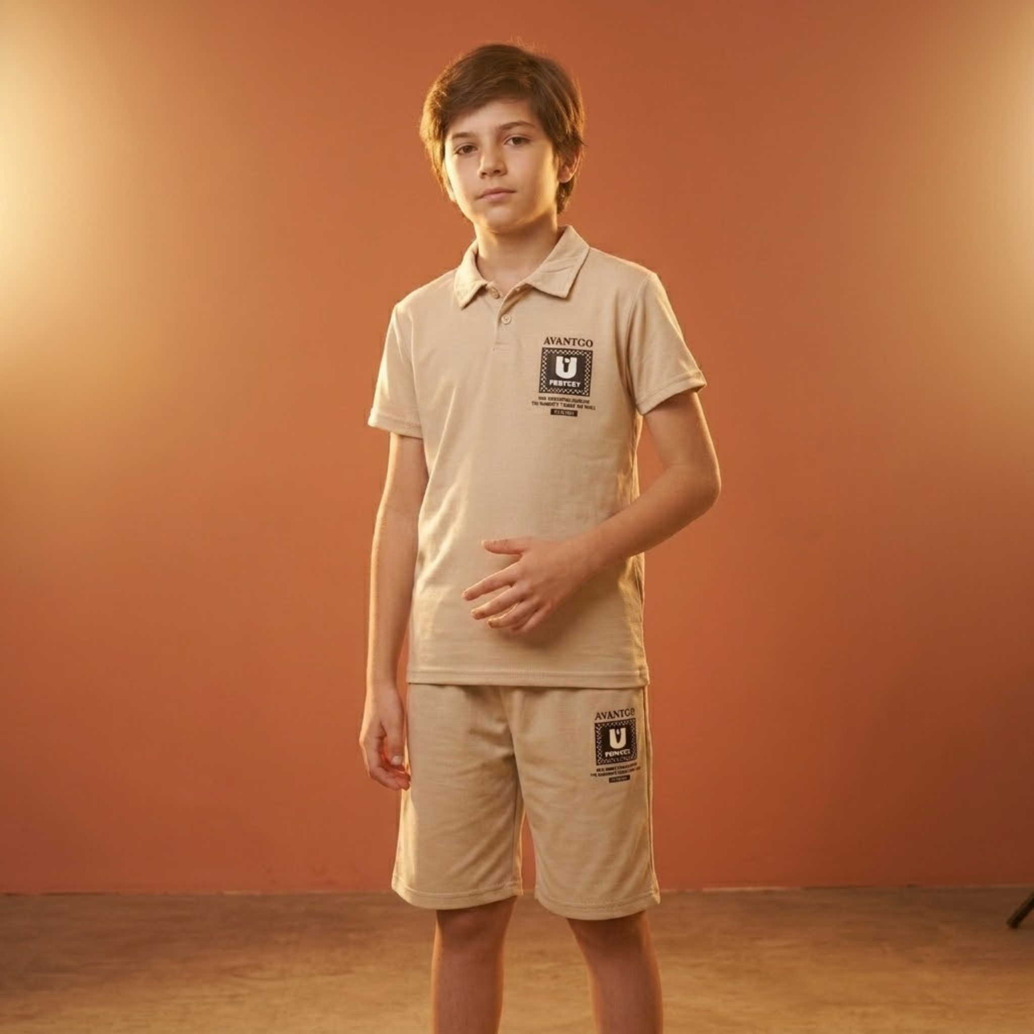 Kids H/S (W/Shorts) FR-905C