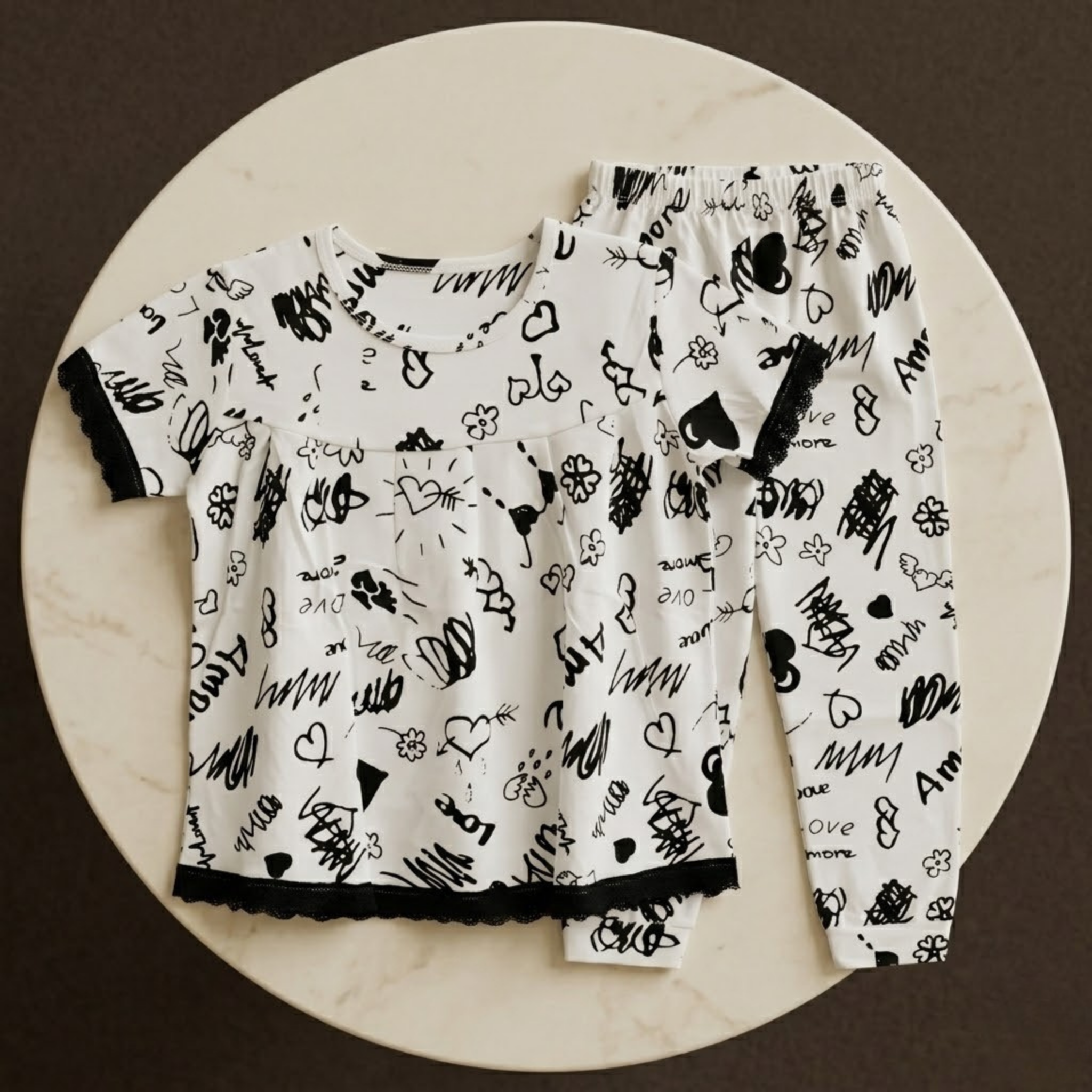 Love Variants Girls H/S Pajamas
