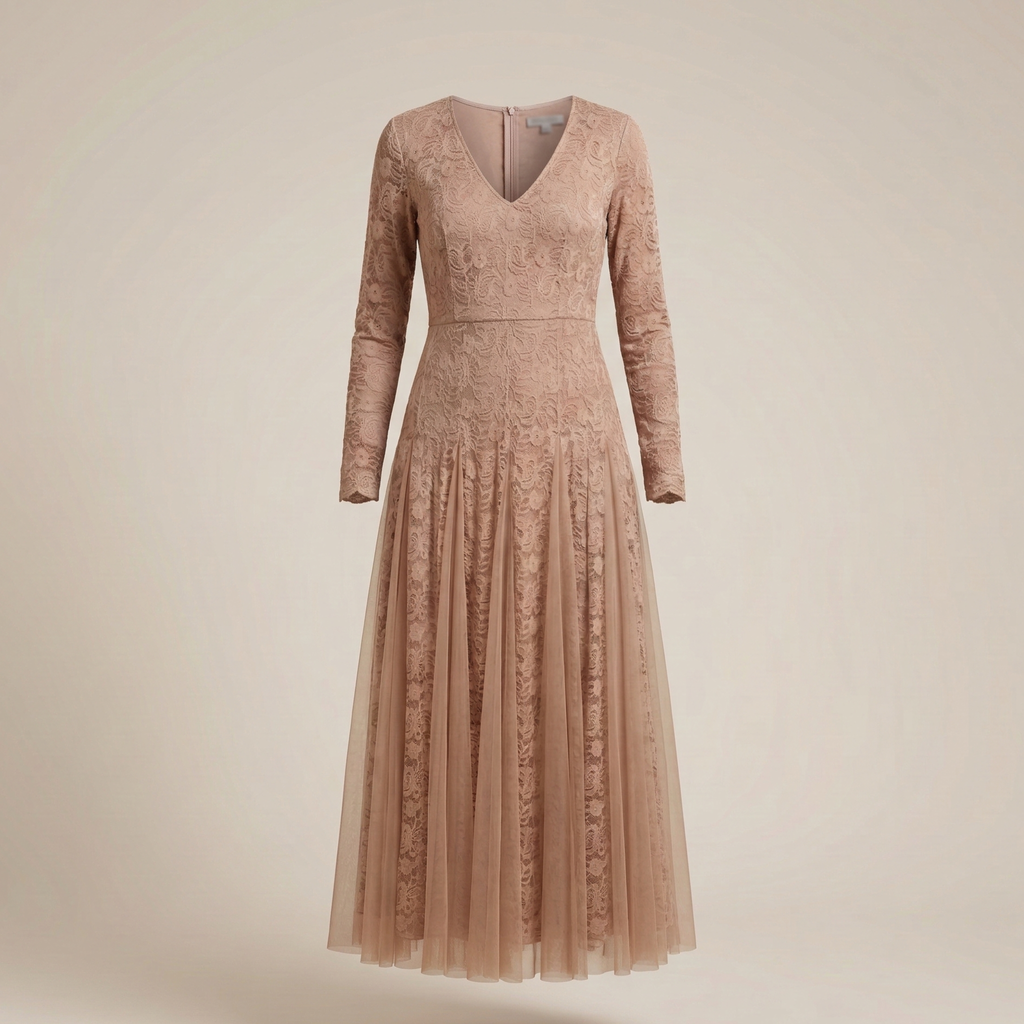 Womens Long Dress 4865