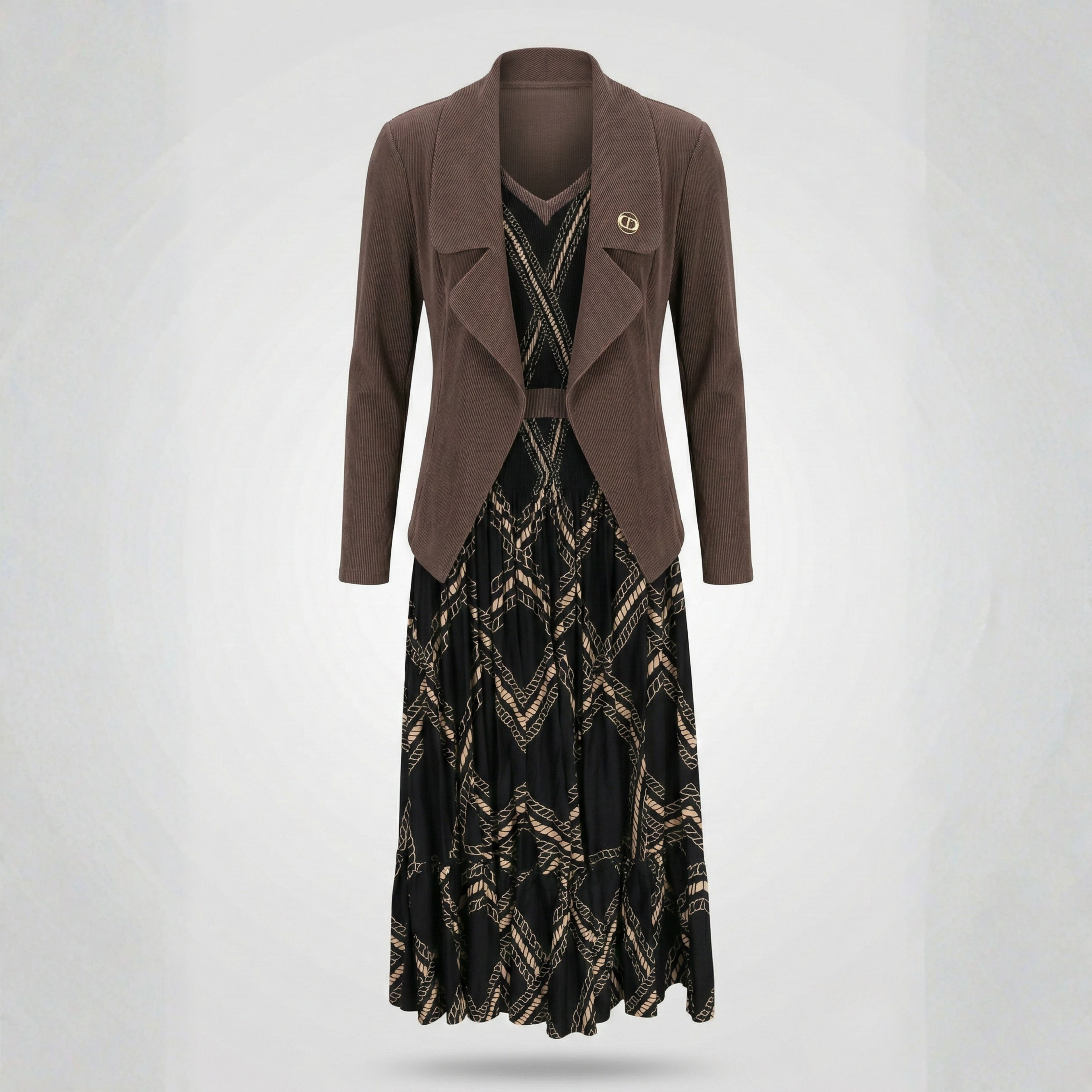 Womens Long Dress 6208