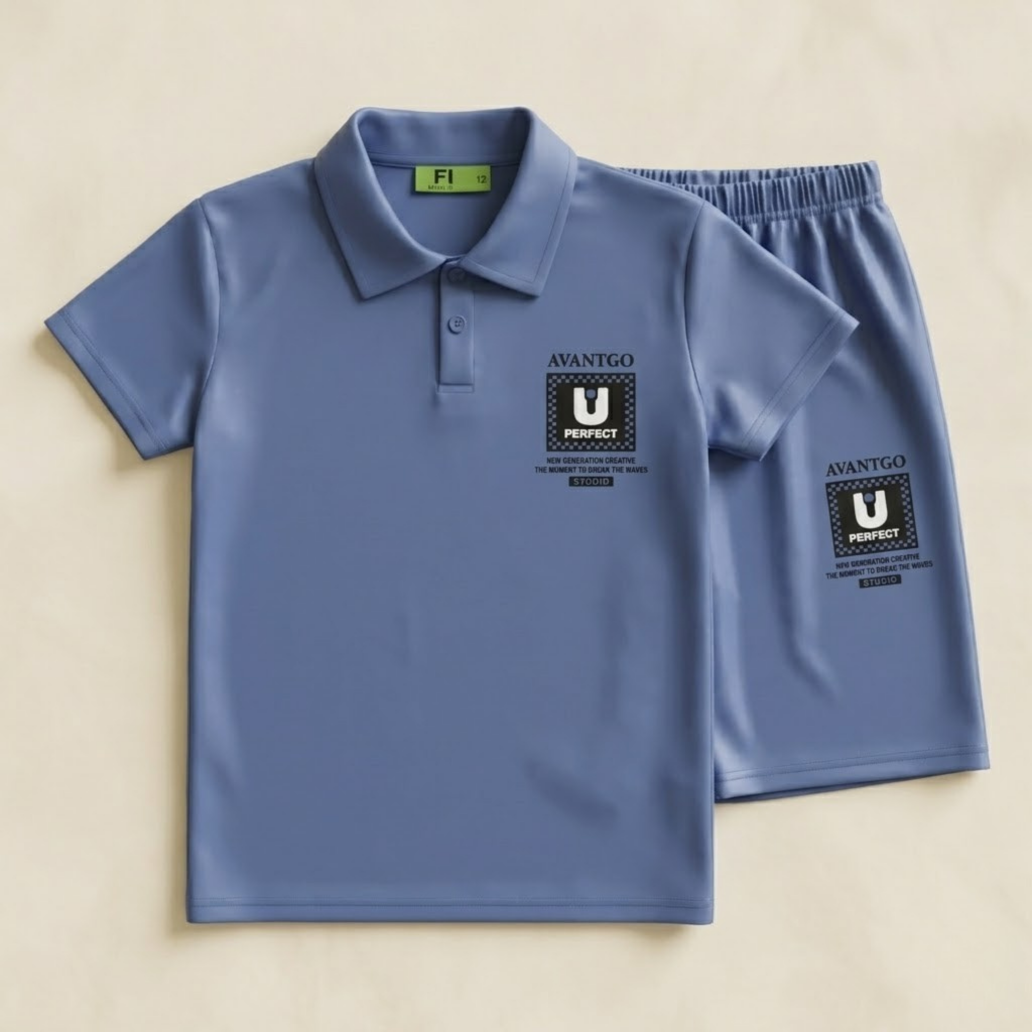 Kids H/S (W/Shorts) FR-905C