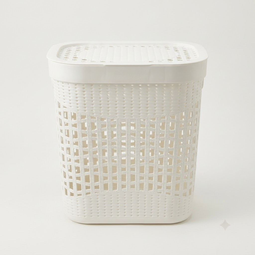 سلة ملابس بغطاء S1 507
