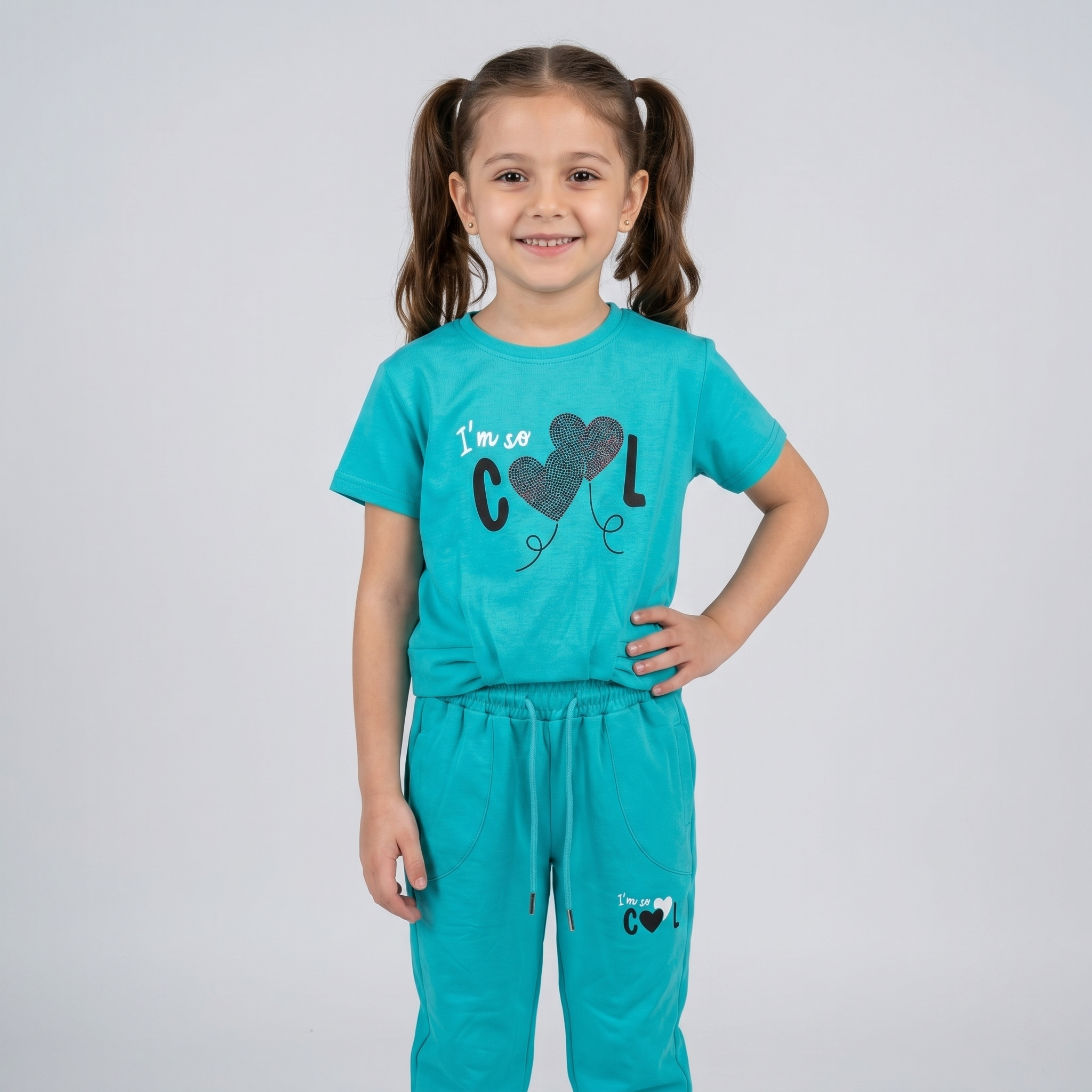 Girls H/S Pajamas 6297B