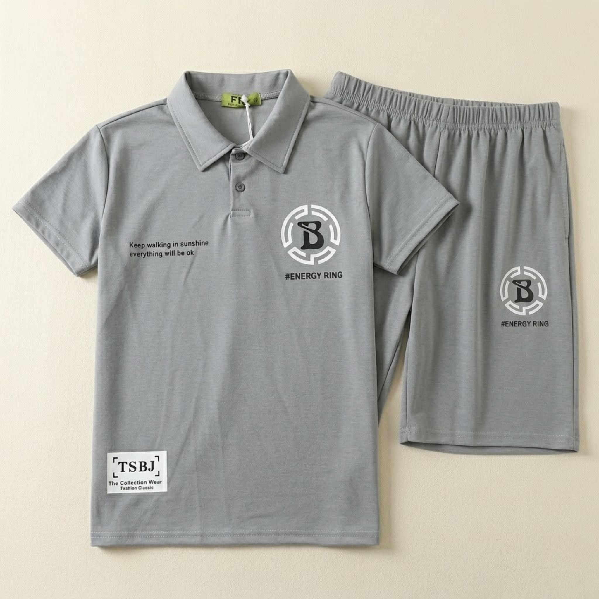 Kids H/S (W/Shorts) FR-907C