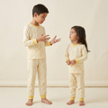 Omont Yellow Kids L/S Pajamas