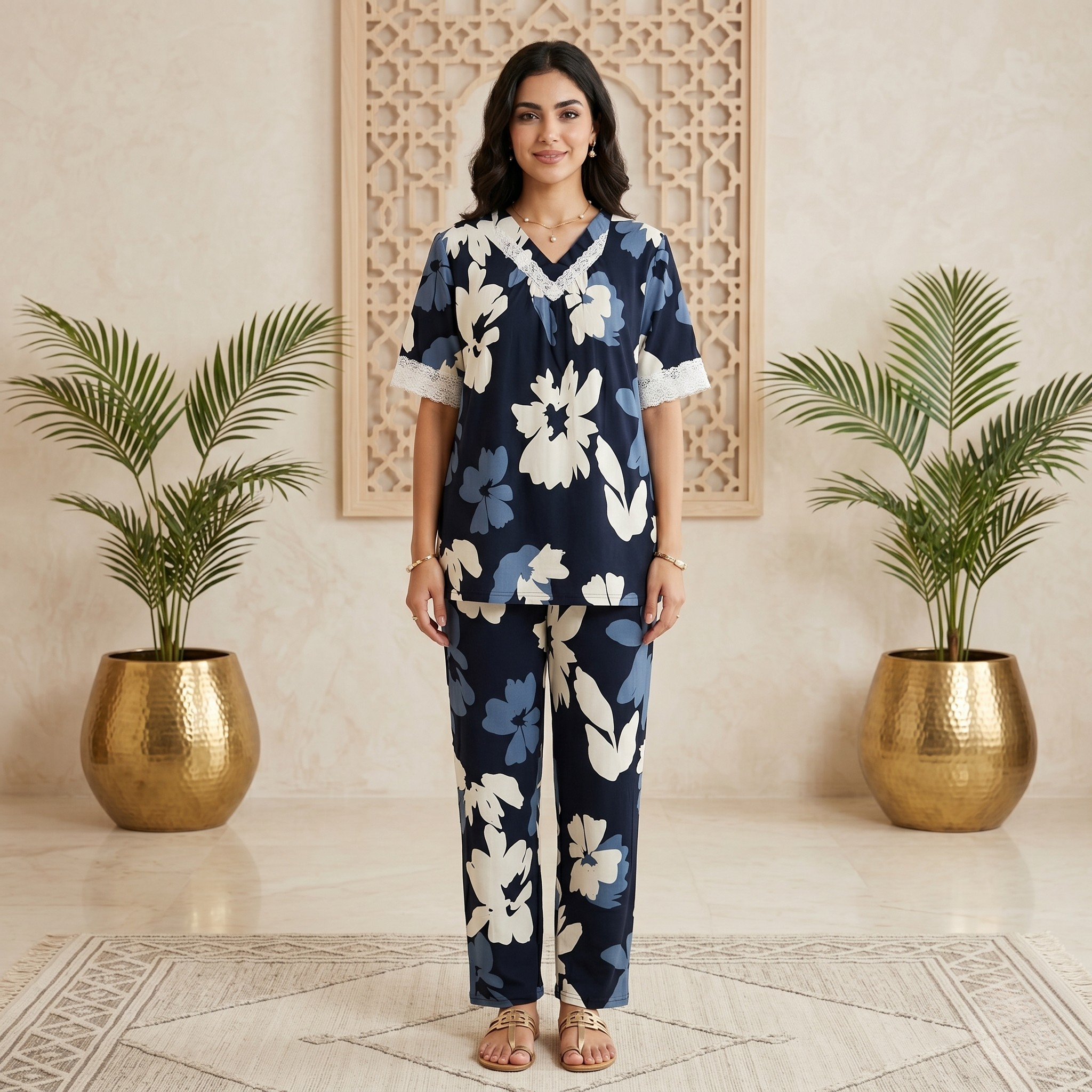 Womens Pajamas 2Pcs LT-5007