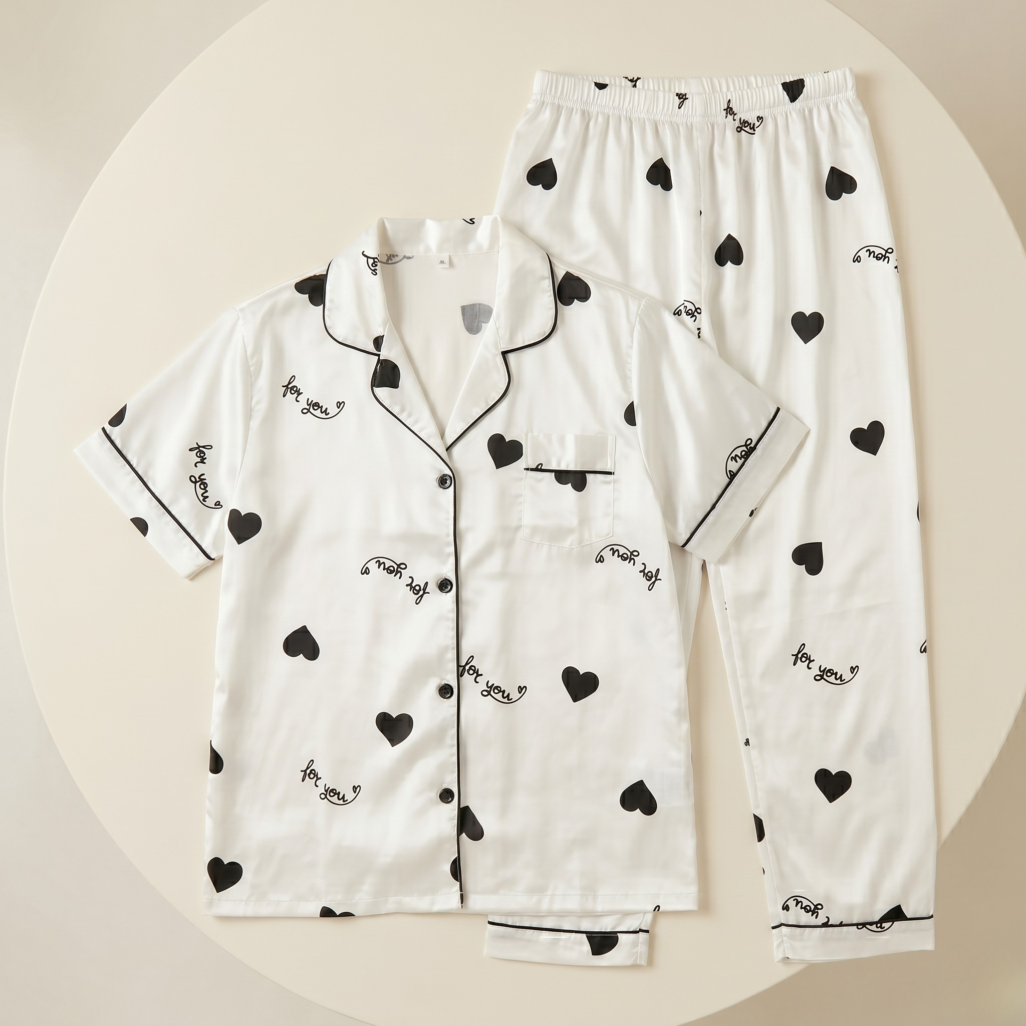 Womens Pajamas 2Pcs 2500082