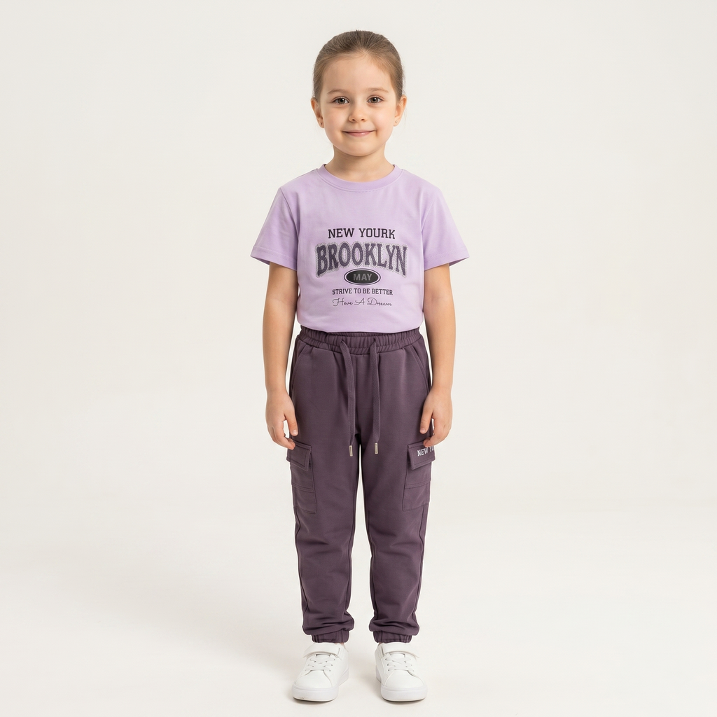 Girls H/S Pajamas HA-3015