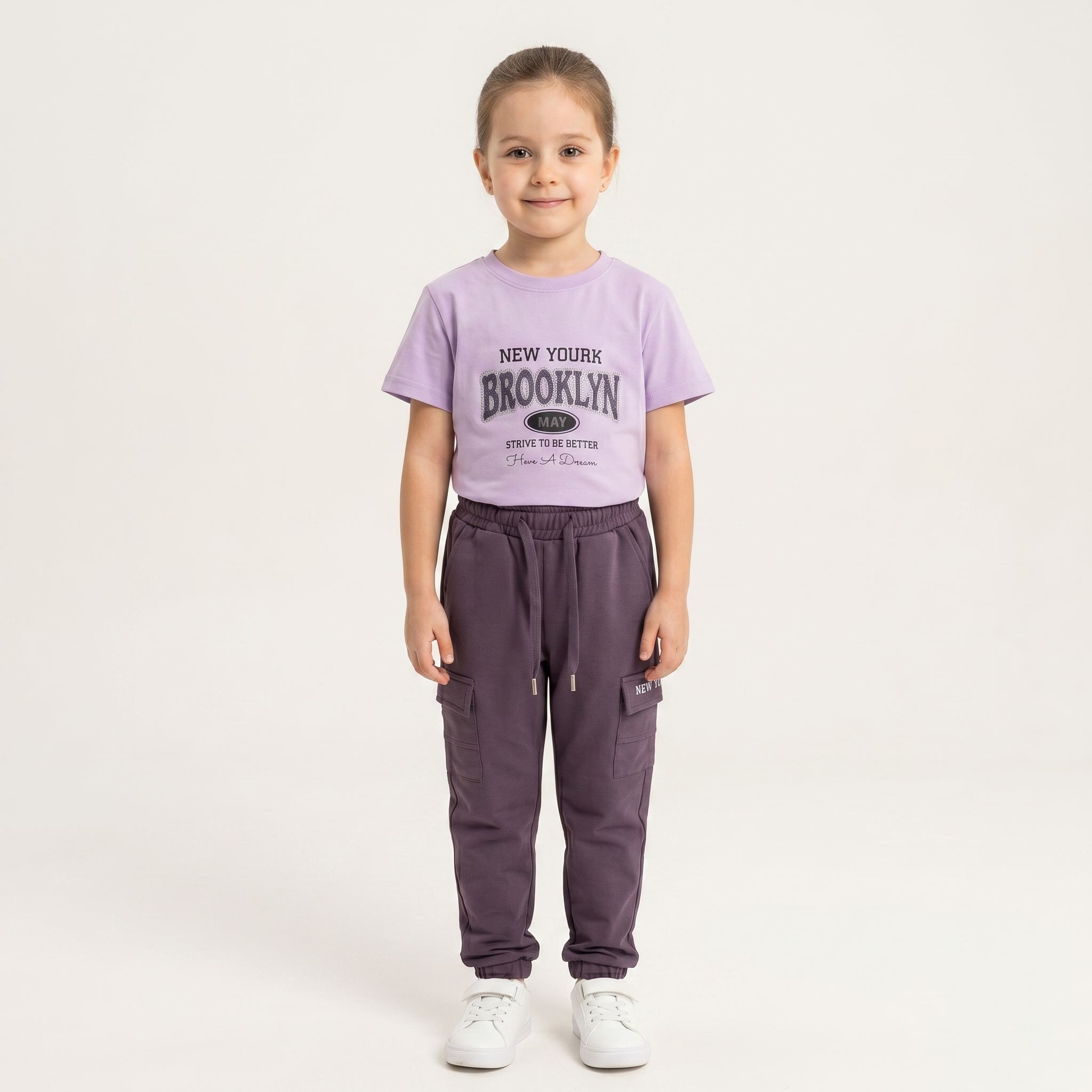 Girls H/S Pajamas HA-3015