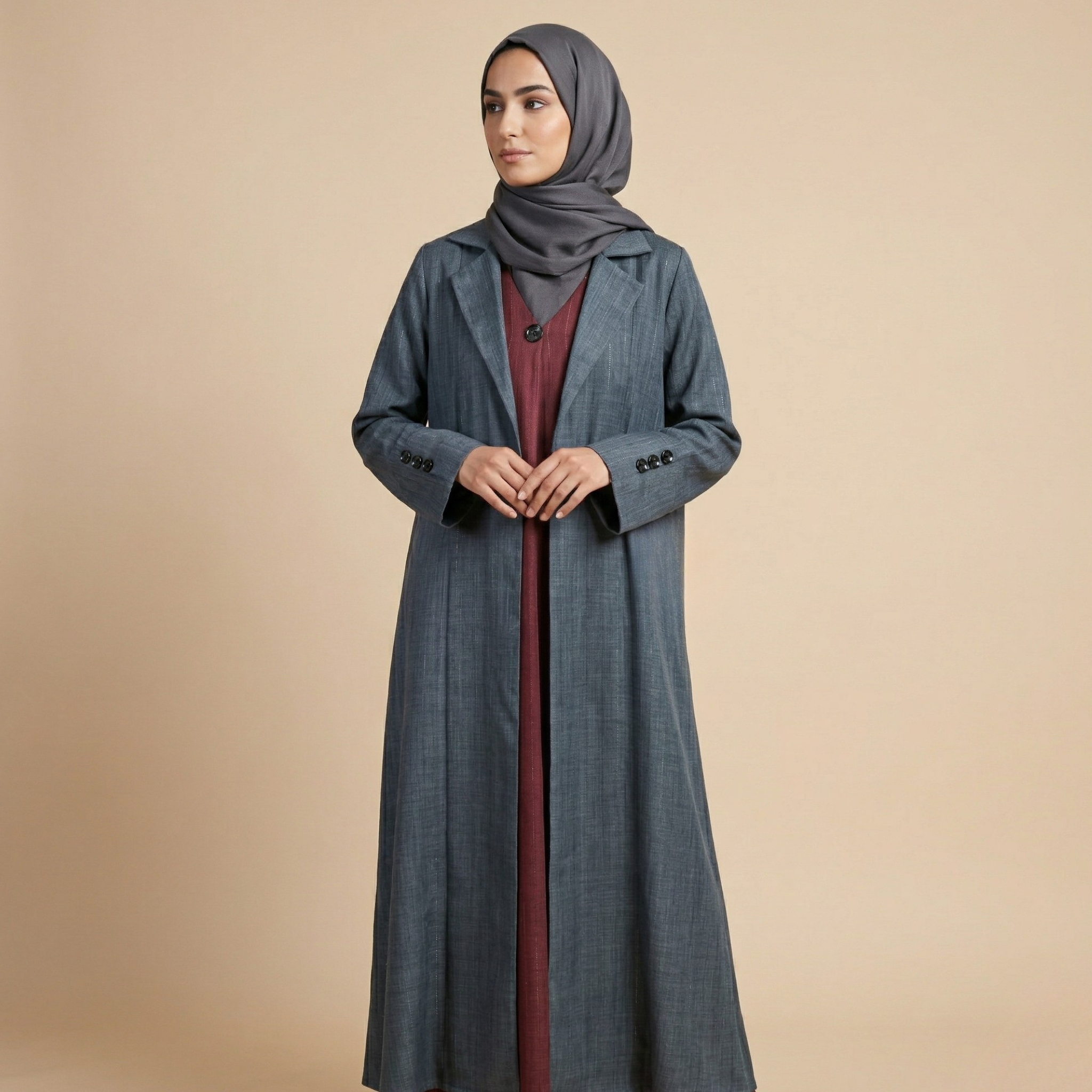 عباية قطعة واحدة 0192