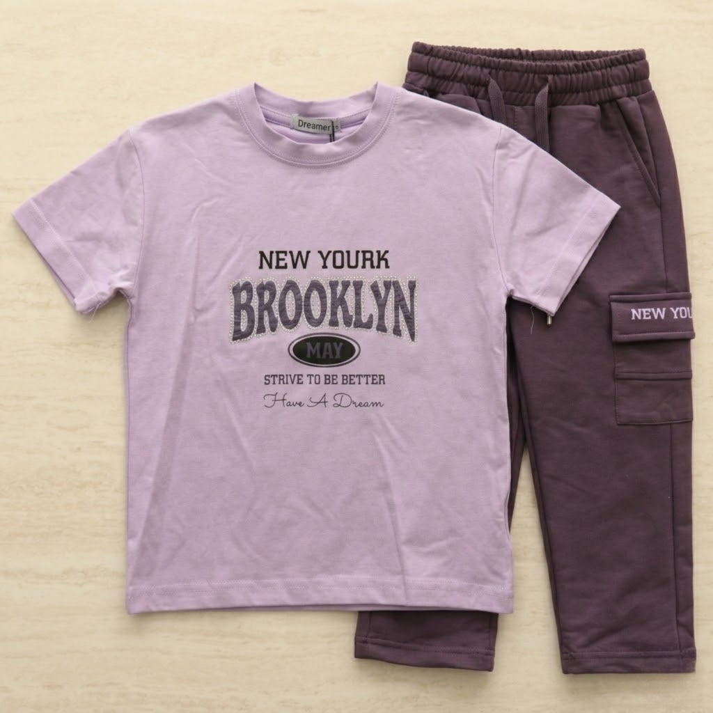 Girls H/S Pajamas HA-3015