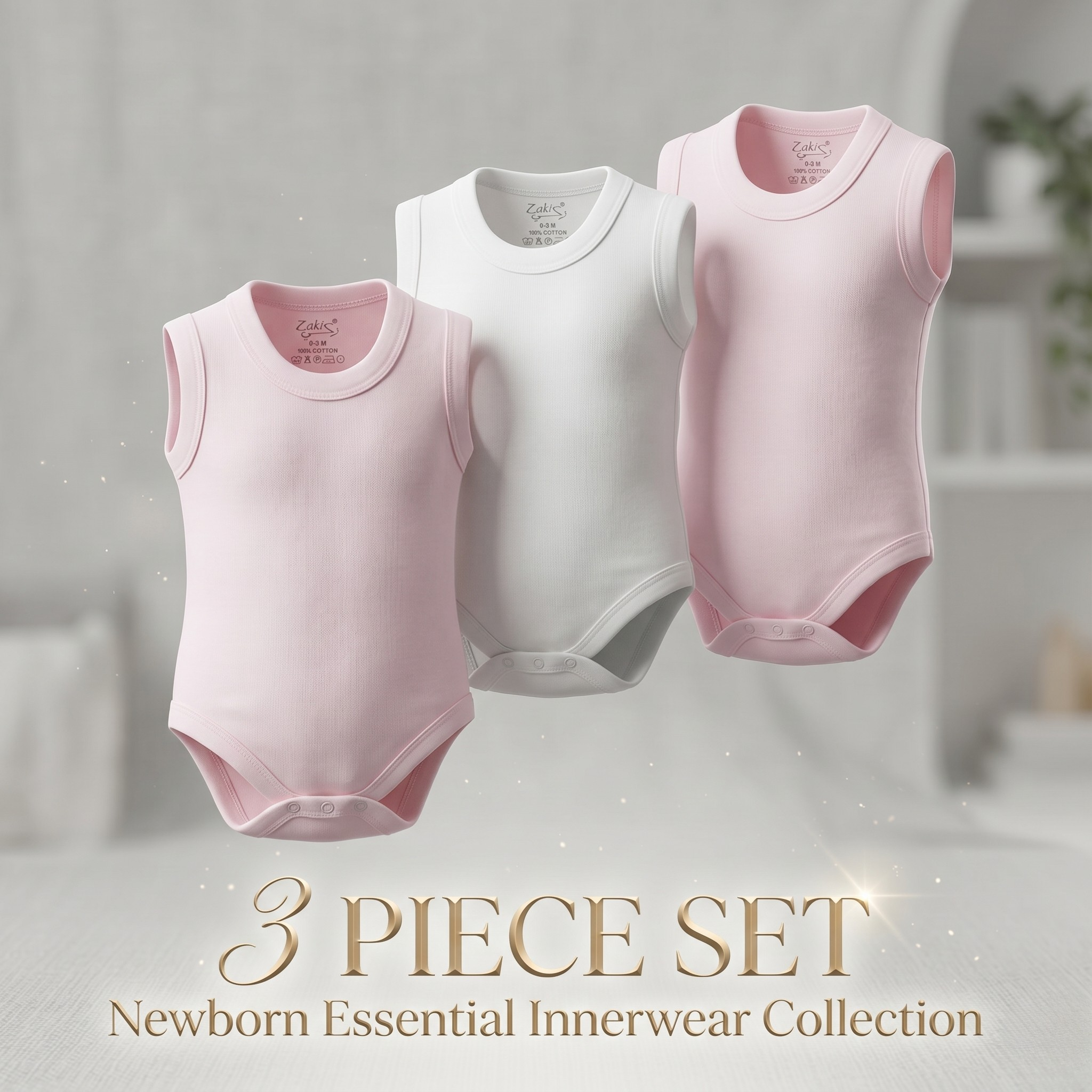 Baby Bodysuit 3Pcs Set RY-38285