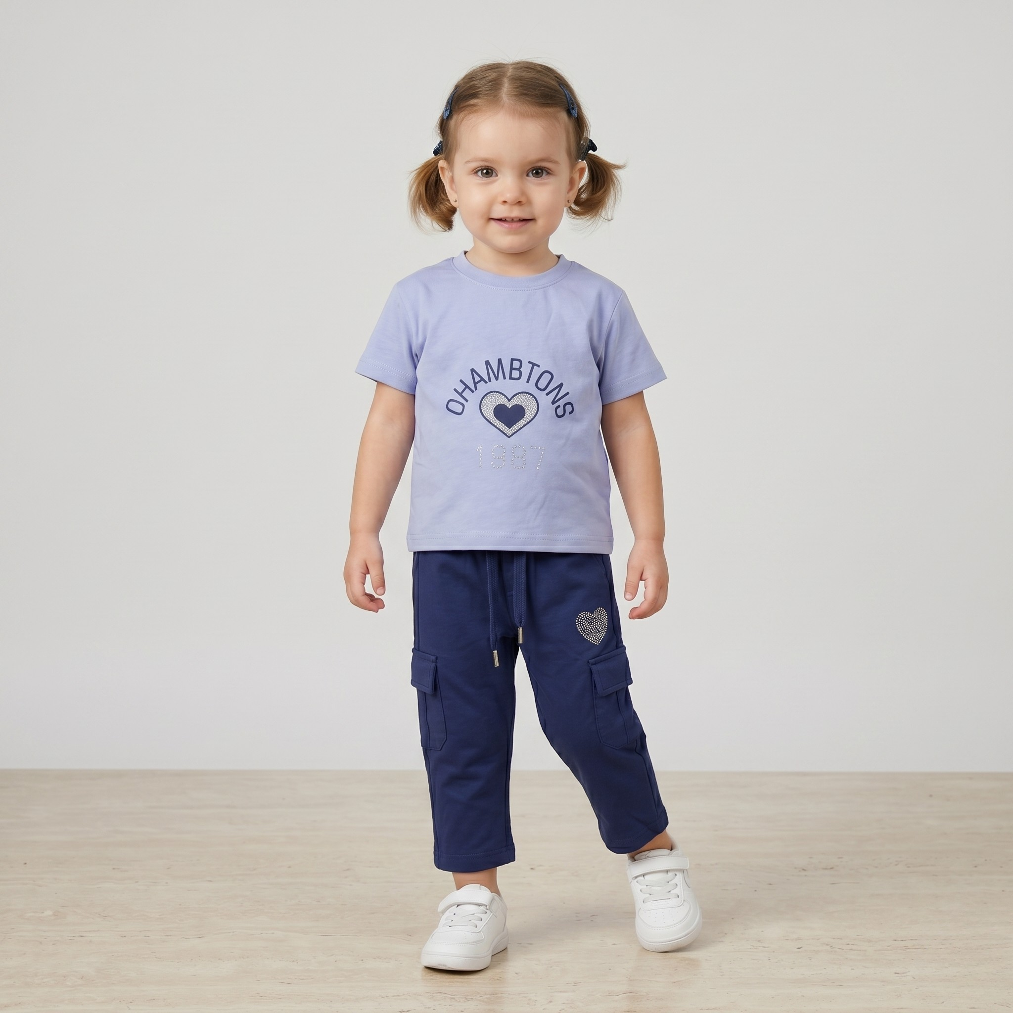 Girls H/S Pajamas HA-3011