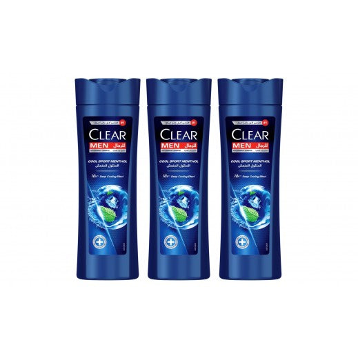 Clear Anti Hair Fall 3 Count 400ml