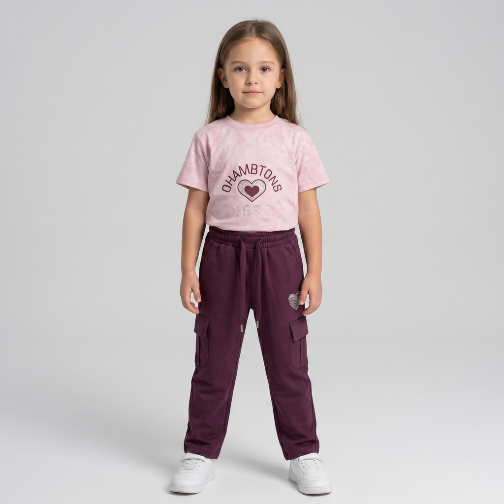 Girls H/S Pajamas HA-3011