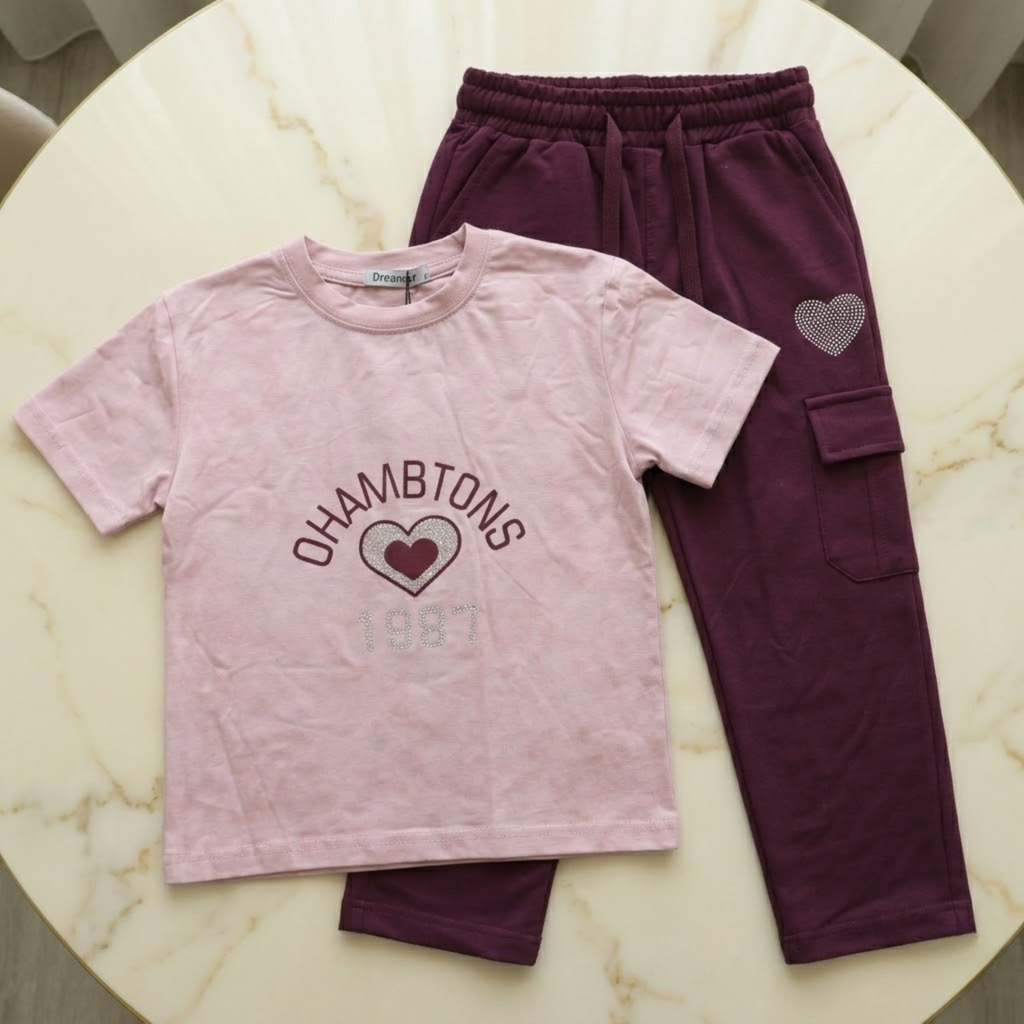 Girls H/S Pajamas HA-3011