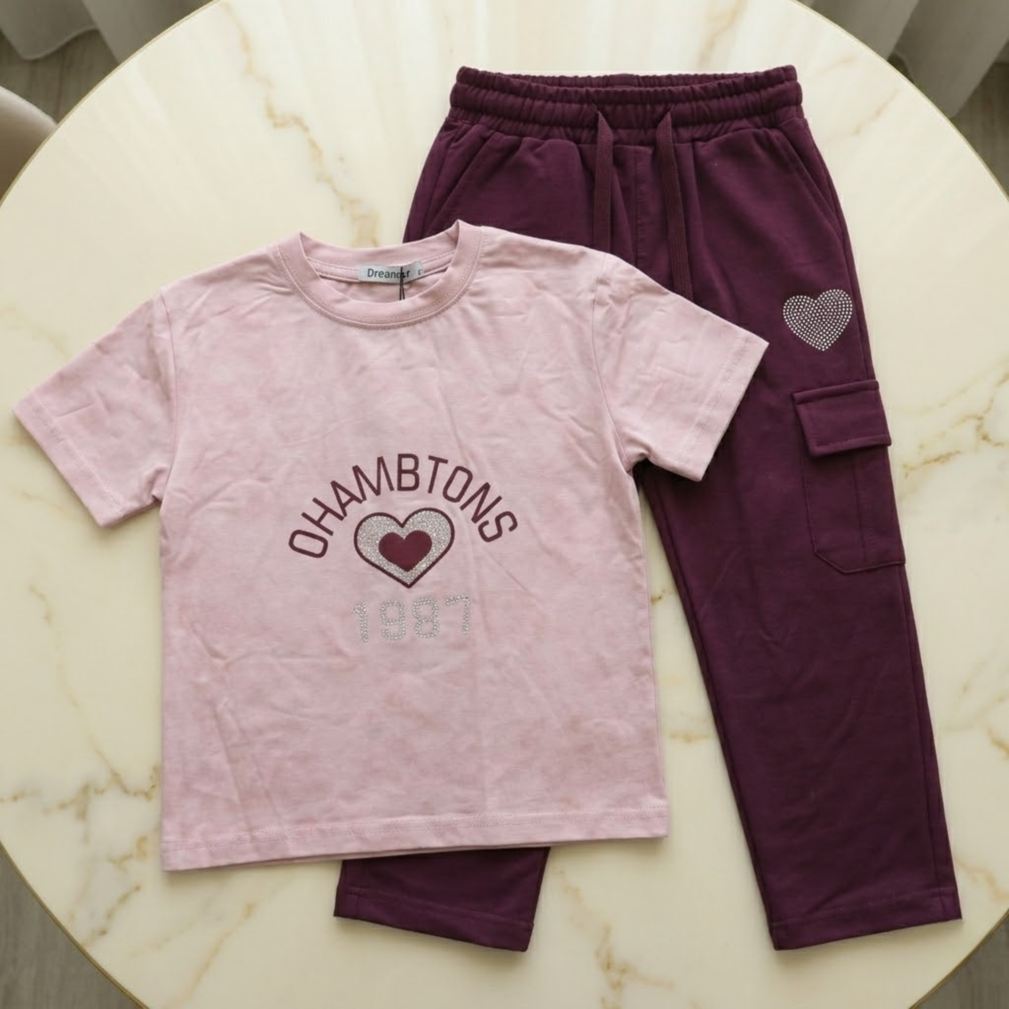 Girls H/S Pajamas HA-3011