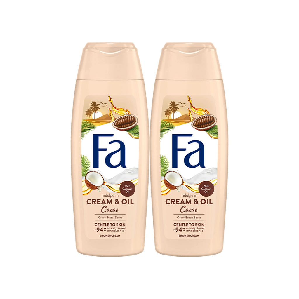 Ava Cream and Oil Shower Cream with Cocoa Butter