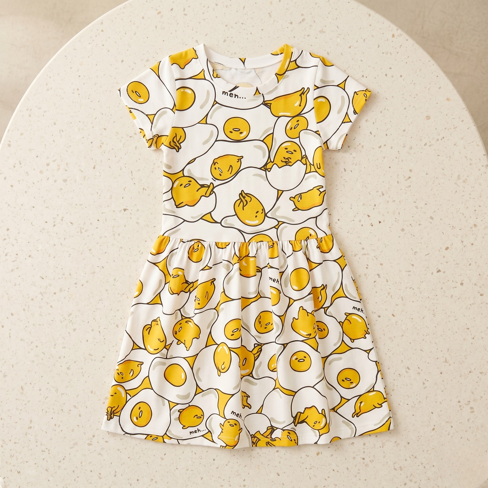 Girls Frock Lazy Egg