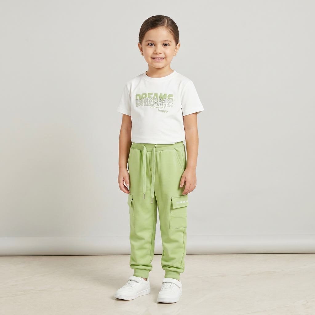 Girls H/S Pajamas HA-3009B