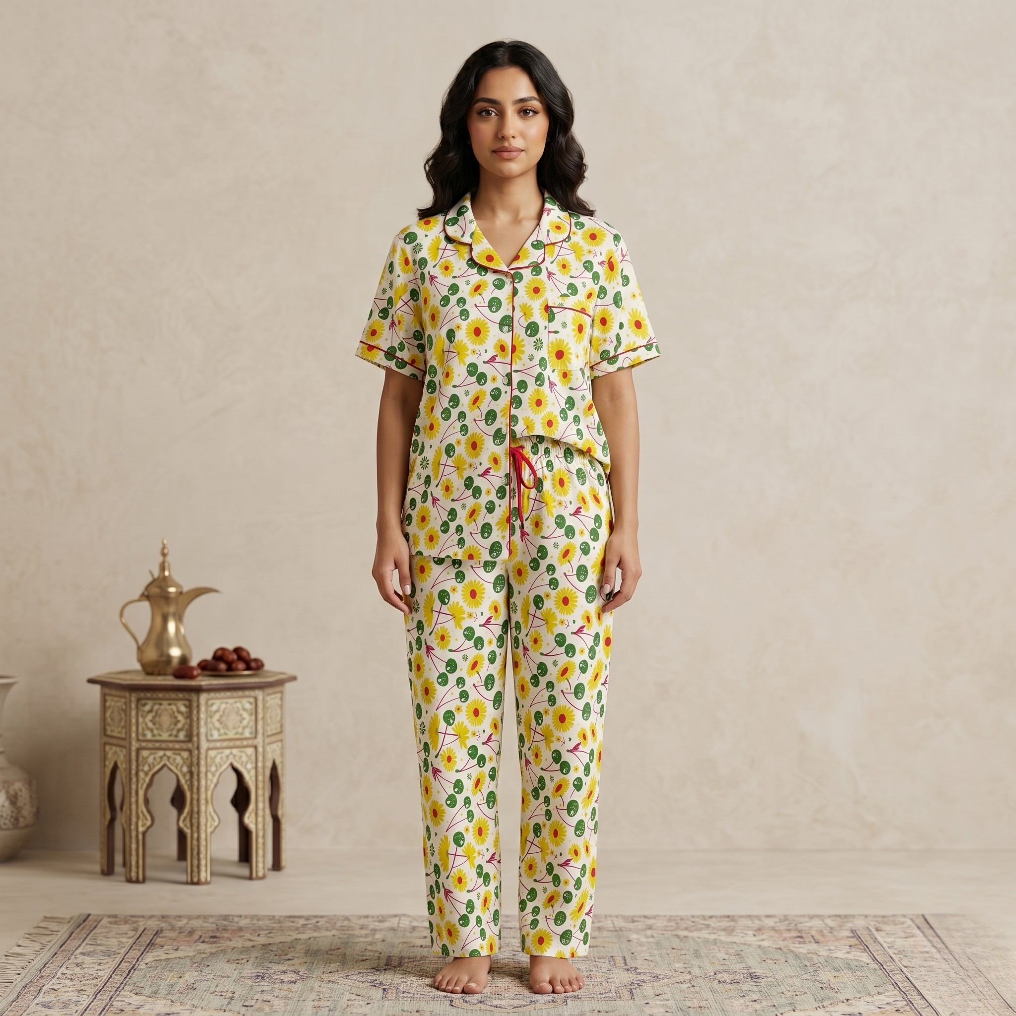 Womens Pajamas 2Pcs ST-2853